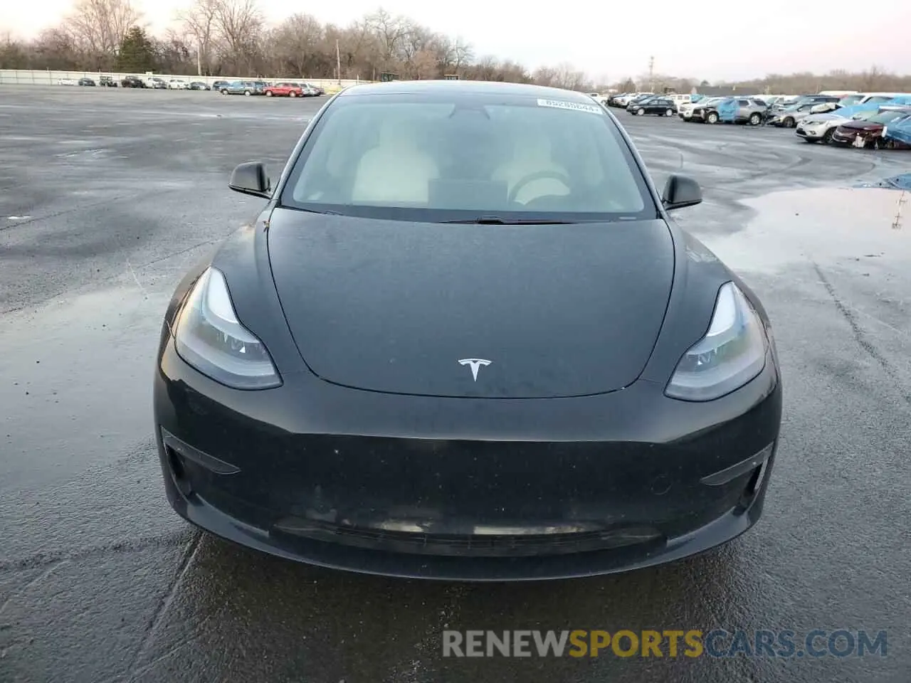 5 Photograph of a damaged car 5YJ3E1EB9MF066357 TESLA MODEL 3 2021