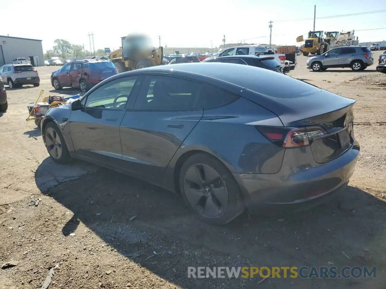 2 Фотография поврежденного автомобиля 5YJ3E1EB9MF853132 TESLA MODEL 3 2021