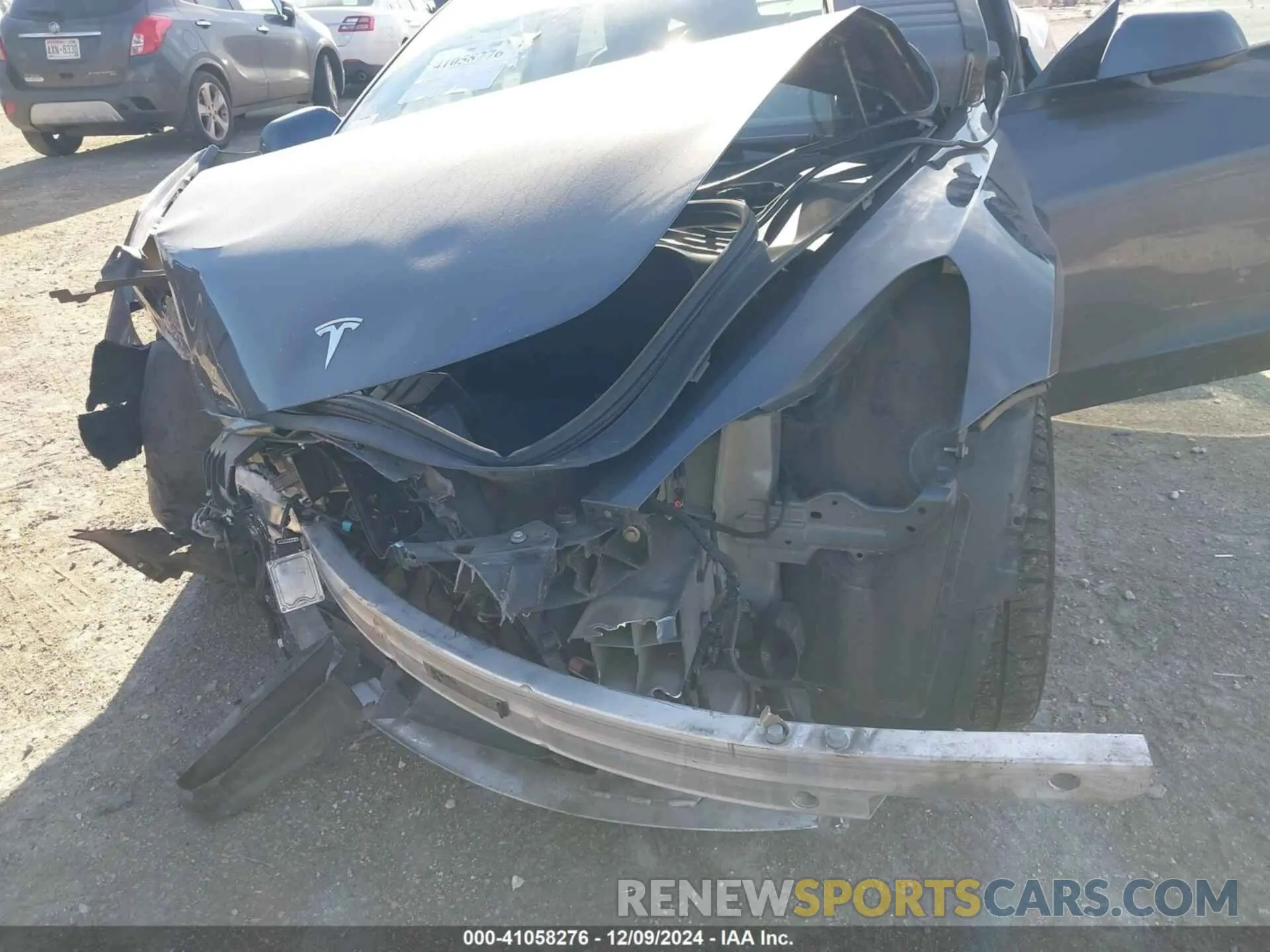 6 Photograph of a damaged car 5YJ3E1EB9MF869380 TESLA MODEL 3 2021