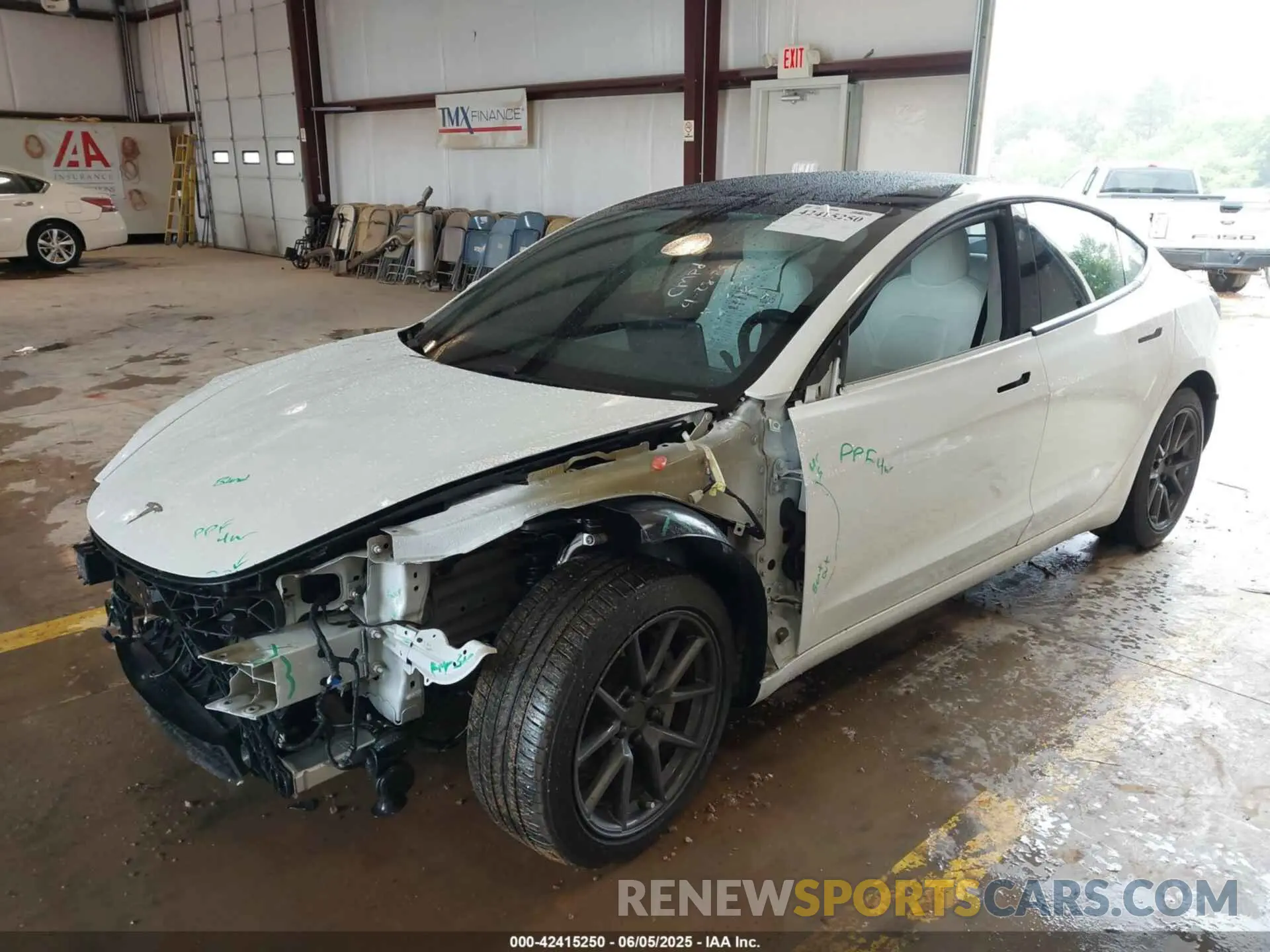 2 Фотография поврежденного автомобиля 5YJ3E1EB9MF903382 TESLA MODEL 3 2021