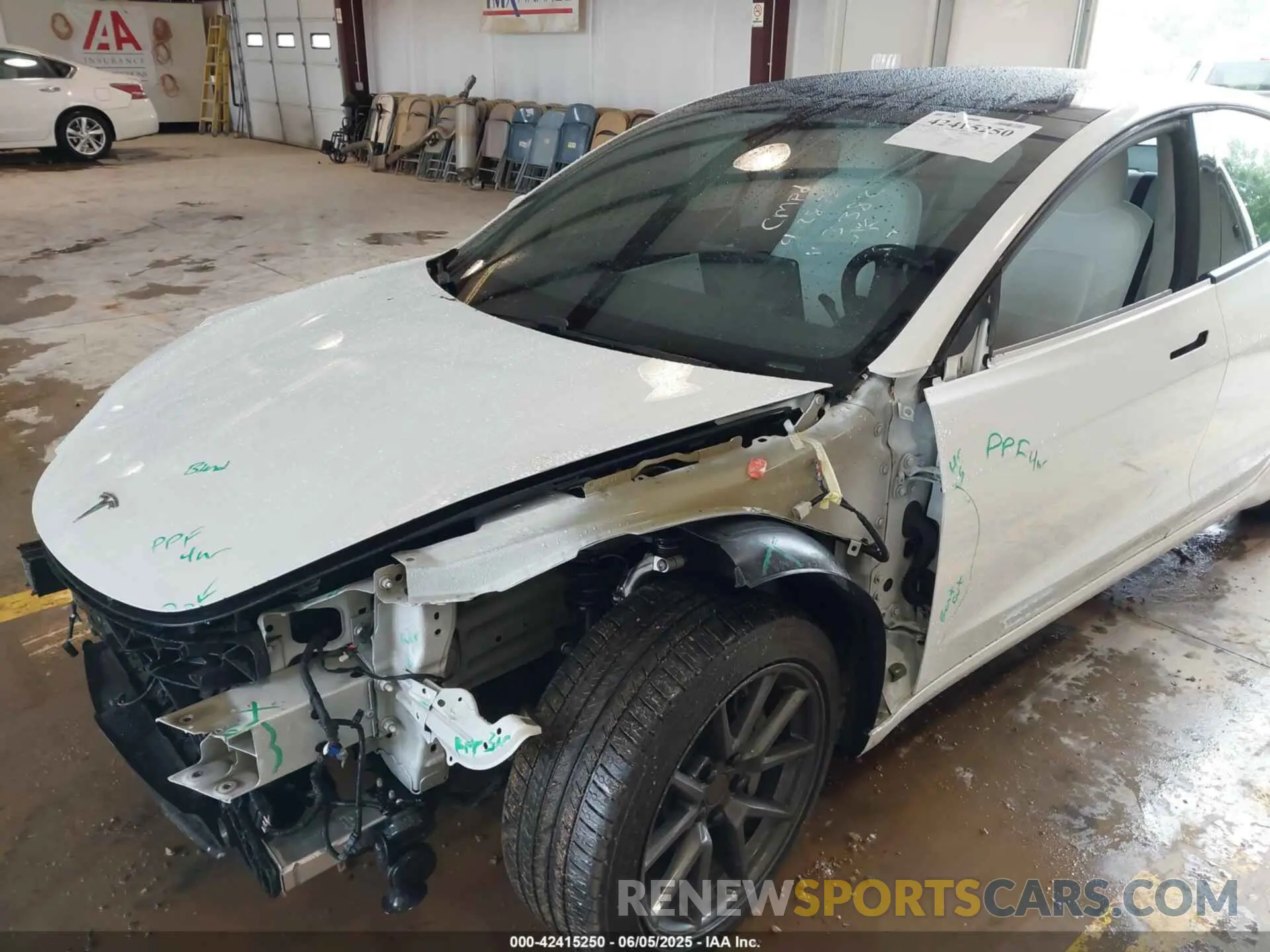 6 Фотография поврежденного автомобиля 5YJ3E1EB9MF903382 TESLA MODEL 3 2021