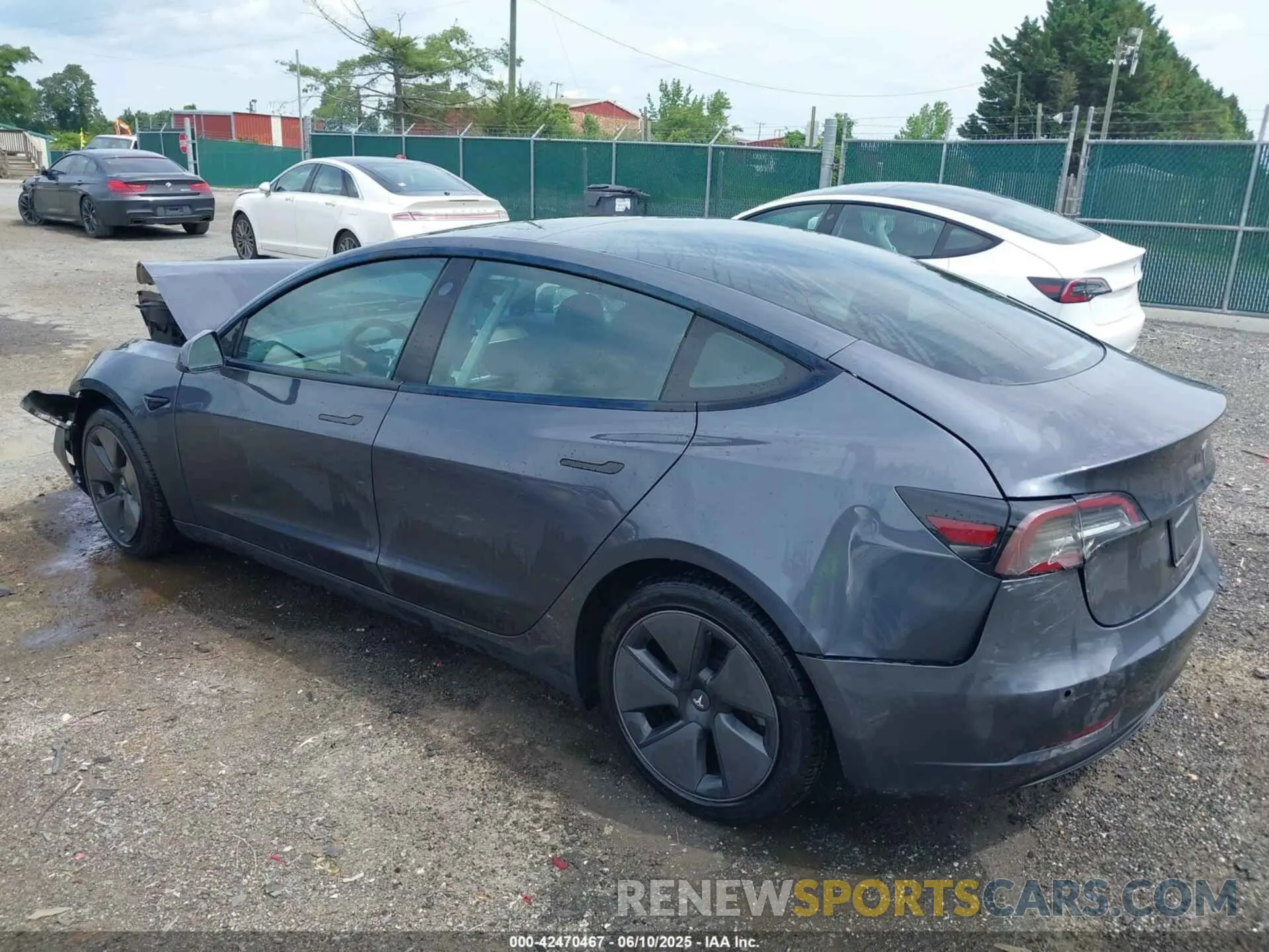 3 Photograph of a damaged car 5YJ3E1EB9MF924698 TESLA MODEL 3 2021