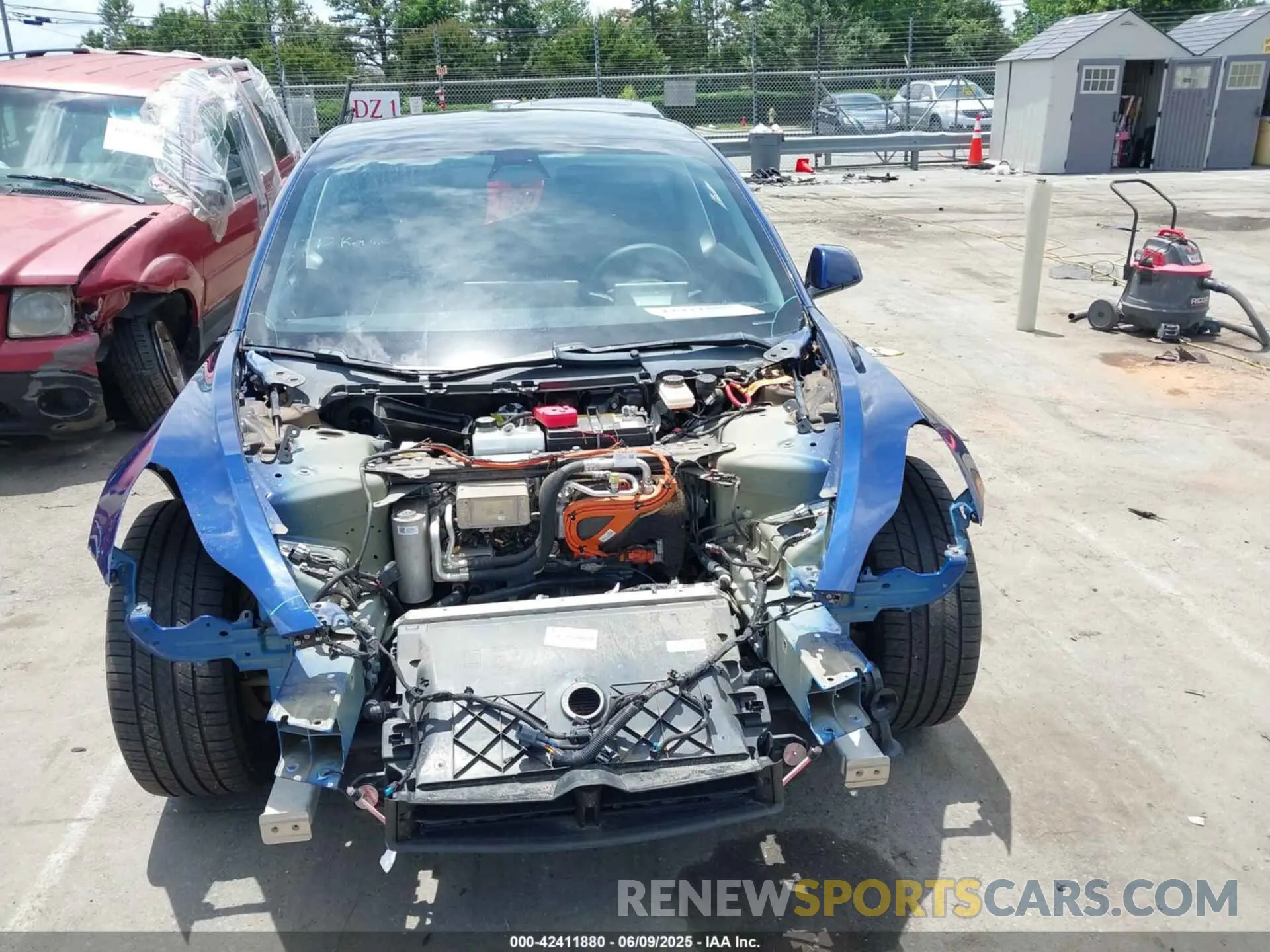 13 Фотография поврежденного автомобиля 5YJ3E1EB9MF974887 TESLA MODEL 3 2021