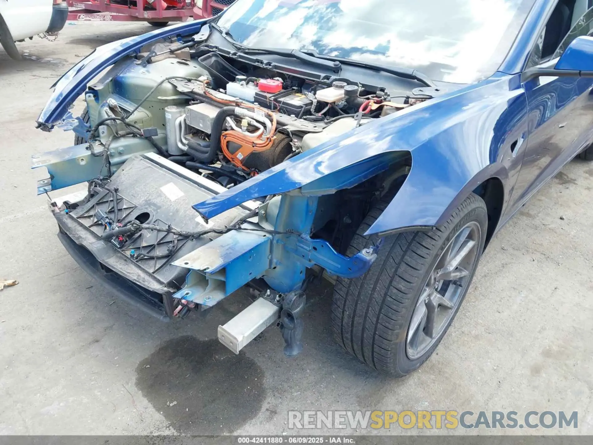 20 Фотография поврежденного автомобиля 5YJ3E1EB9MF974887 TESLA MODEL 3 2021