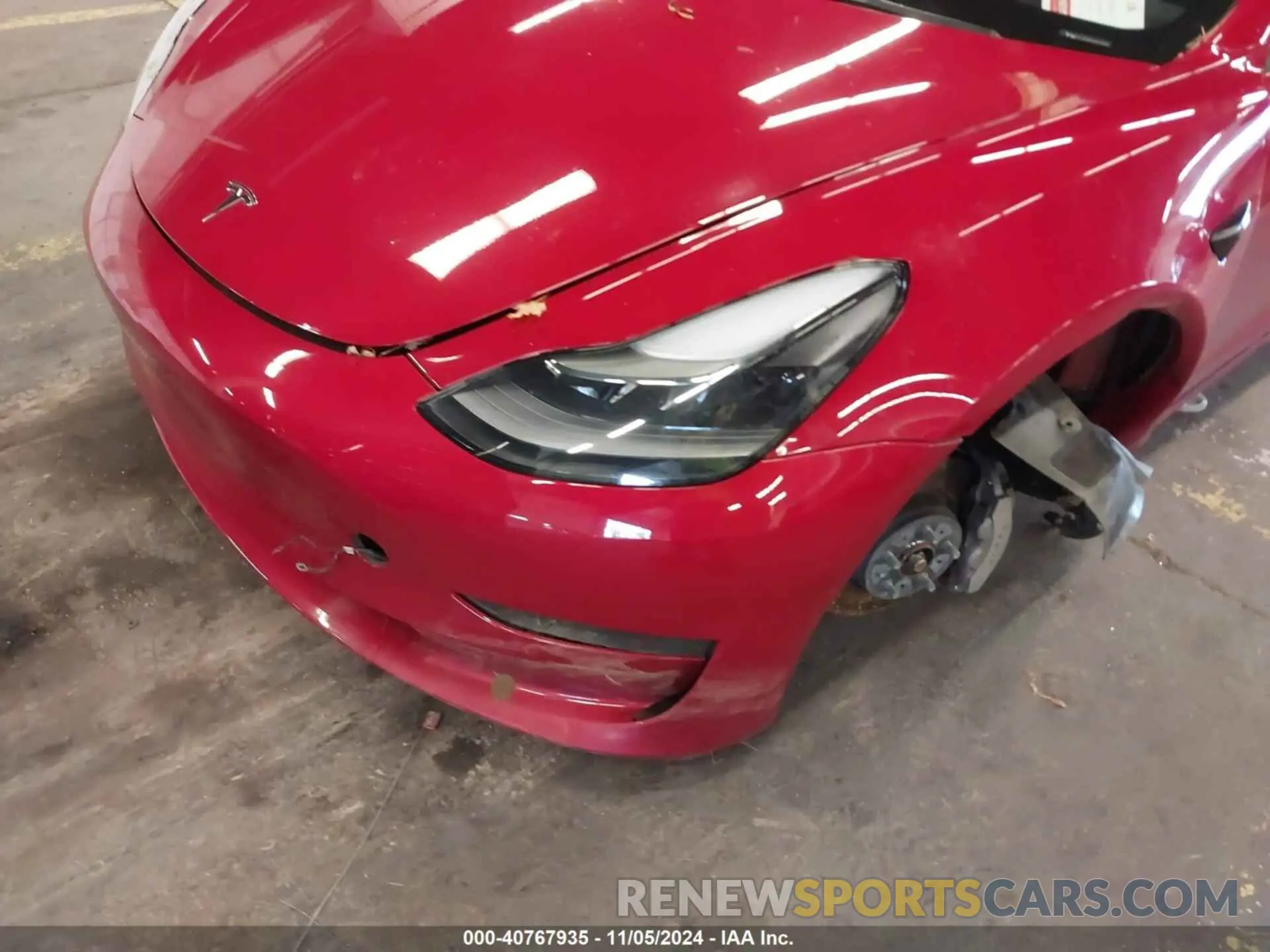 21 Photograph of a damaged car 5YJ3E1EBXMF013215 TESLA MODEL 3 2021