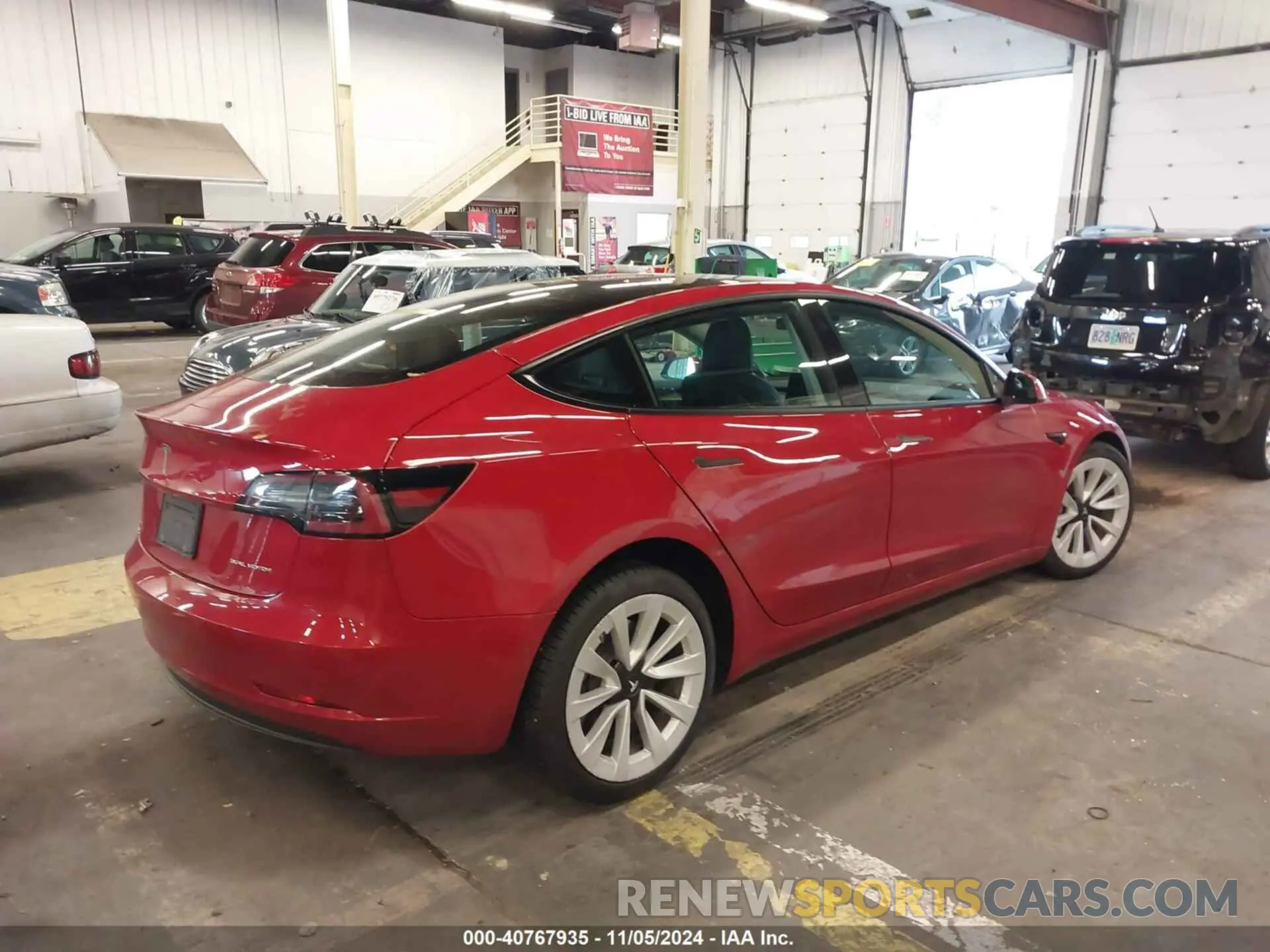 4 Photograph of a damaged car 5YJ3E1EBXMF013215 TESLA MODEL 3 2021