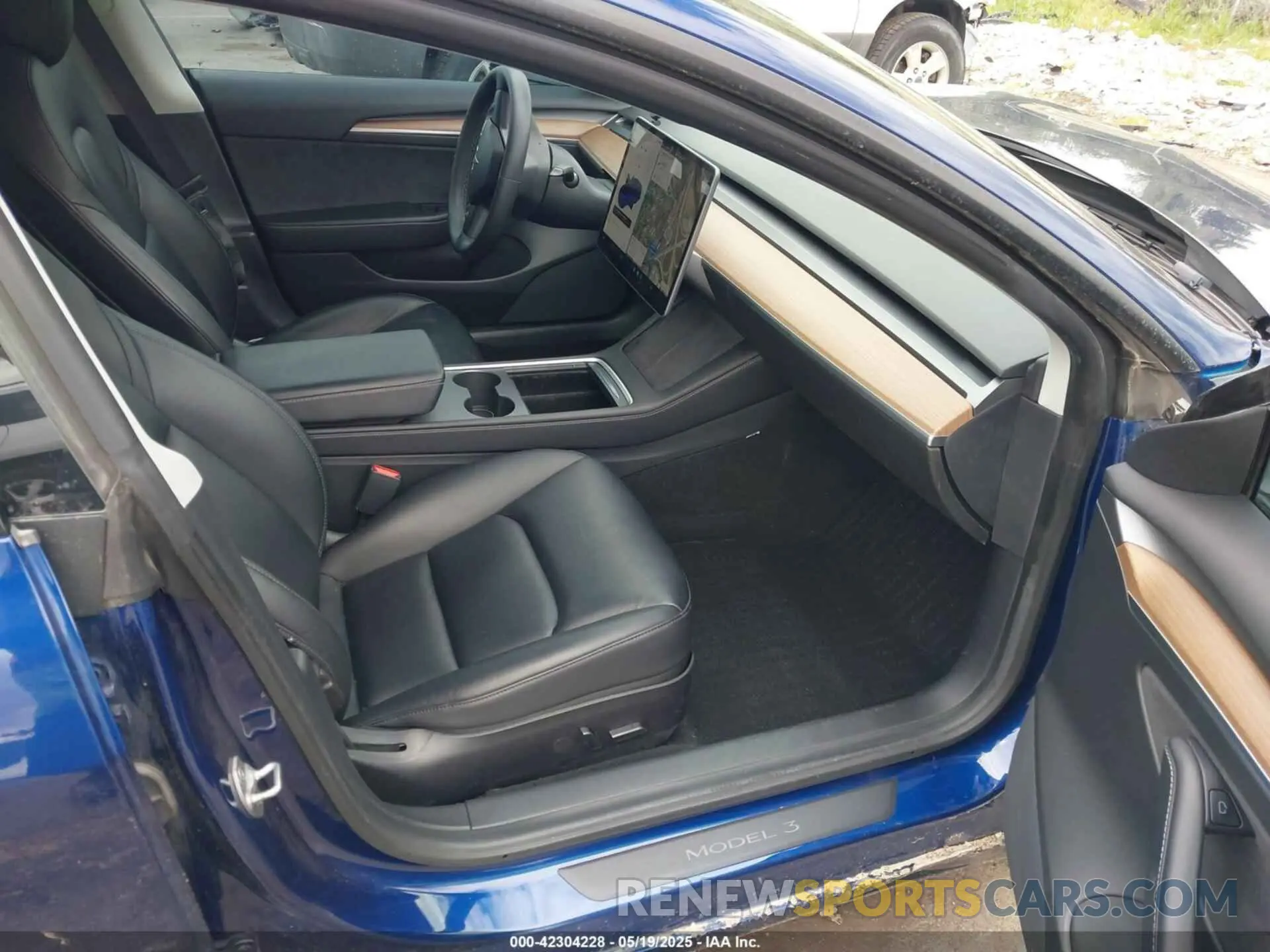 5 Фотография поврежденного автомобиля 5YJ3E1EBXMF054945 TESLA MODEL 3 2021