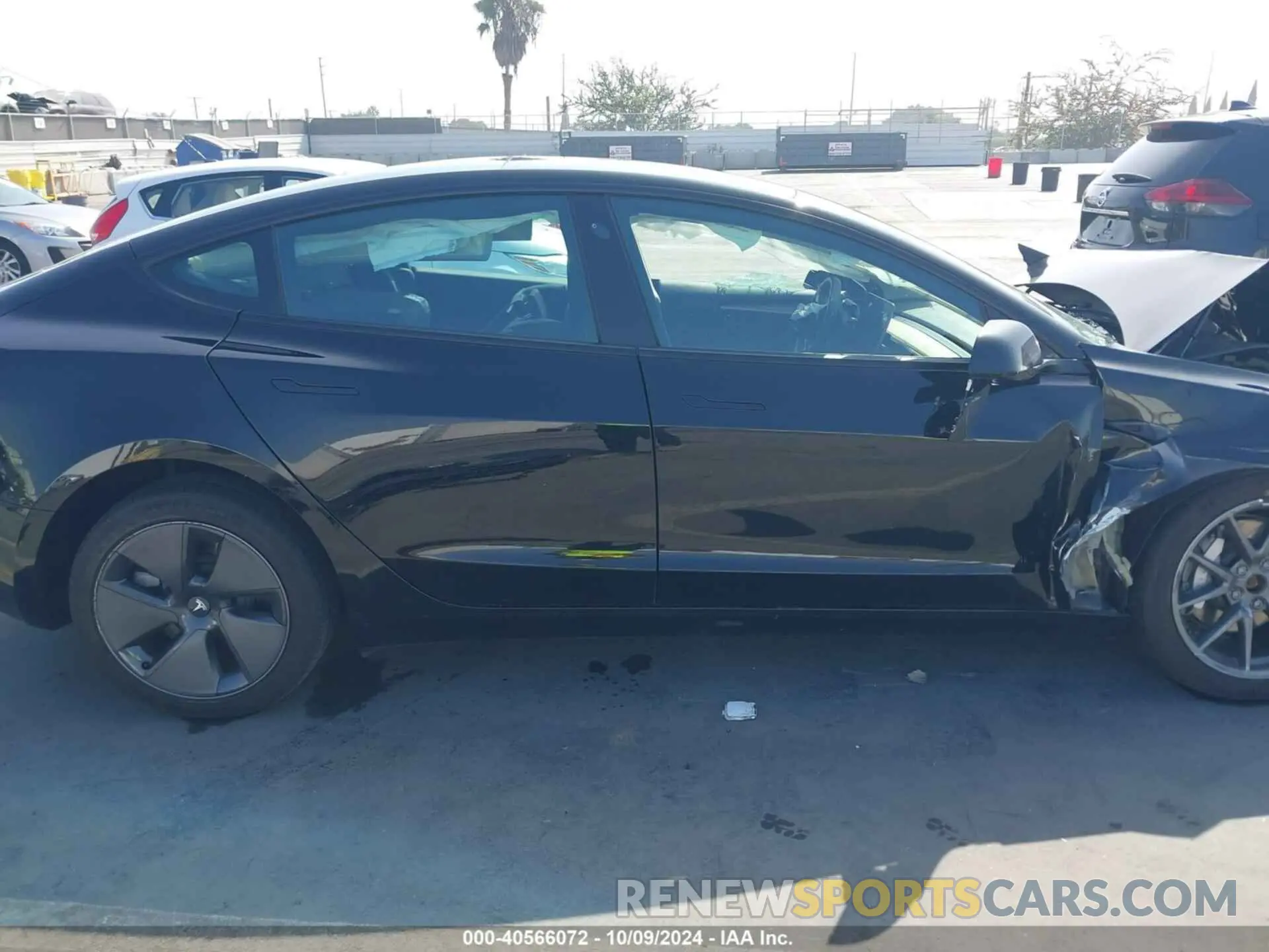 13 Фотография поврежденного автомобиля 5YJ3E1EBXMF065511 TESLA MODEL 3 2021