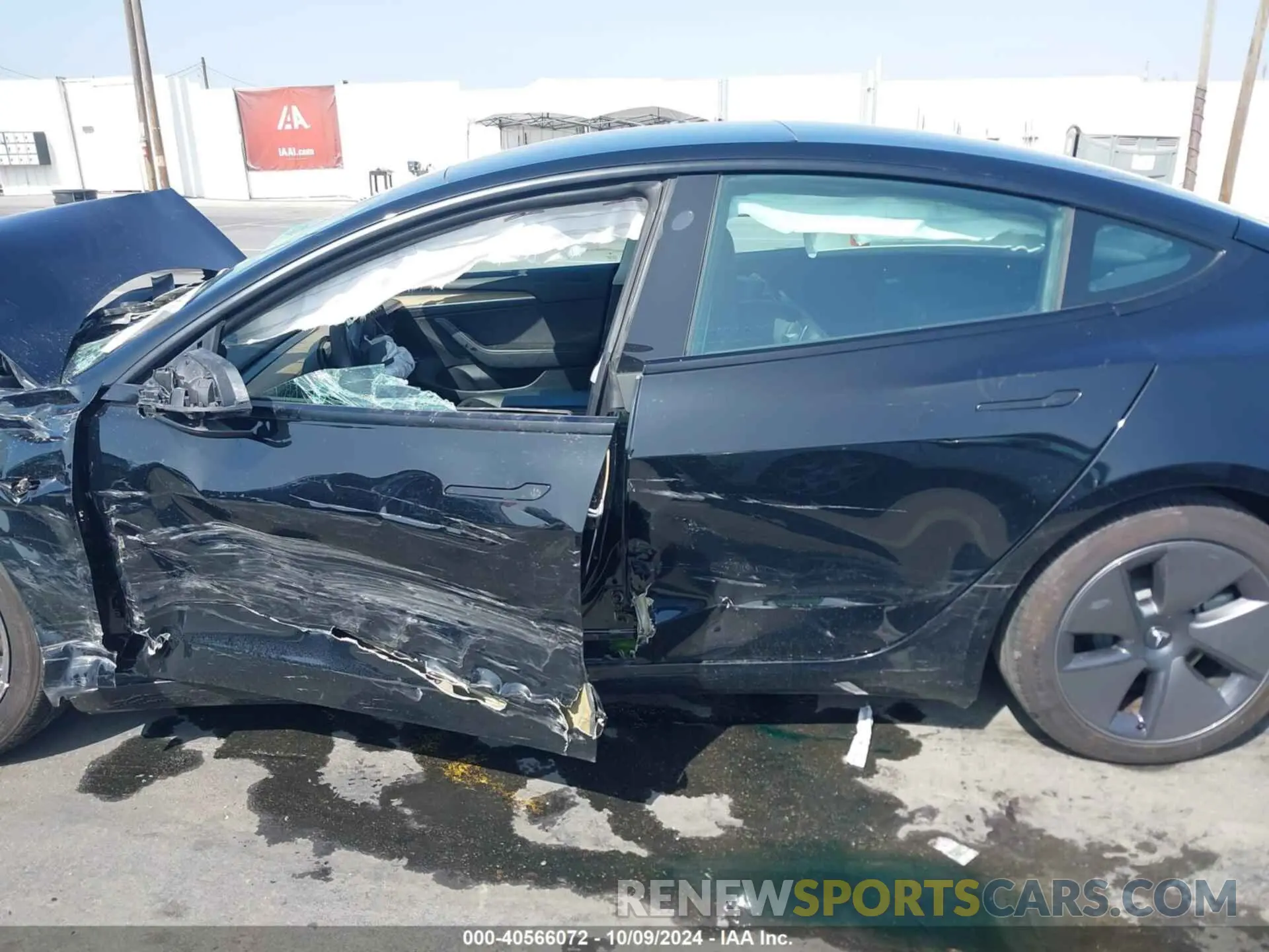 14 Фотография поврежденного автомобиля 5YJ3E1EBXMF065511 TESLA MODEL 3 2021