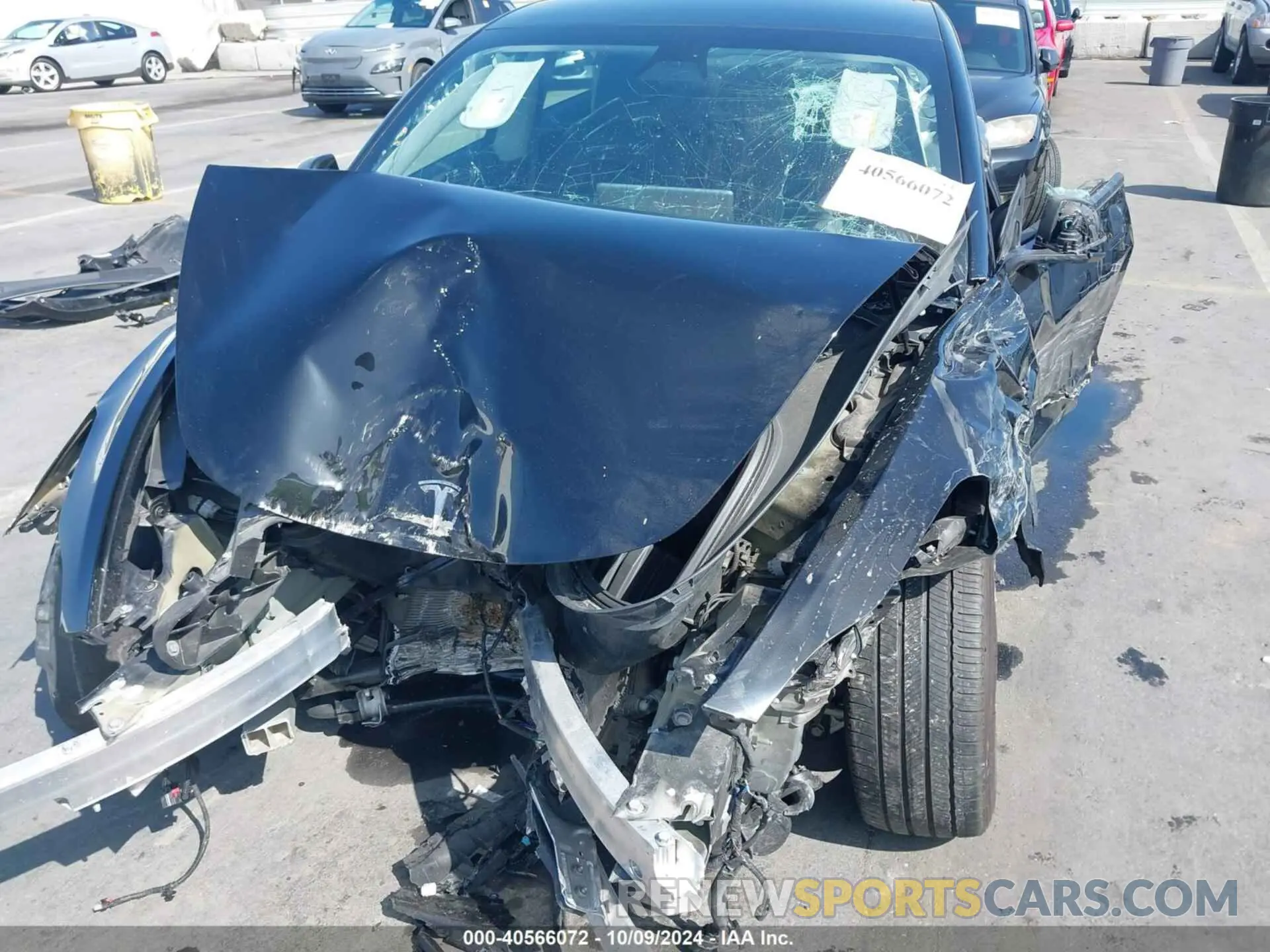 6 Фотография поврежденного автомобиля 5YJ3E1EBXMF065511 TESLA MODEL 3 2021