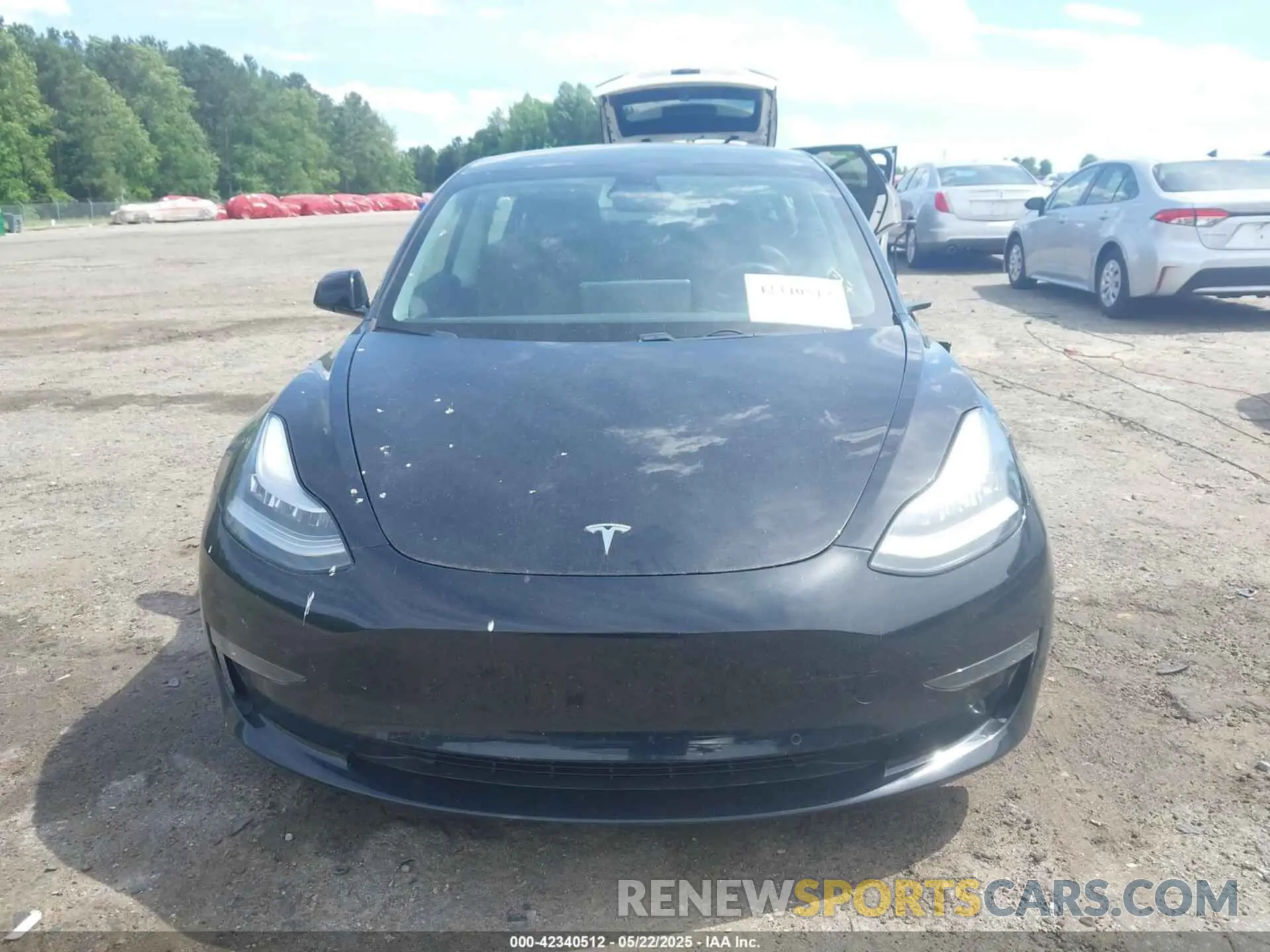 12 Фотография поврежденного автомобиля 5YJ3E1EBXMF848943 TESLA MODEL 3 2021