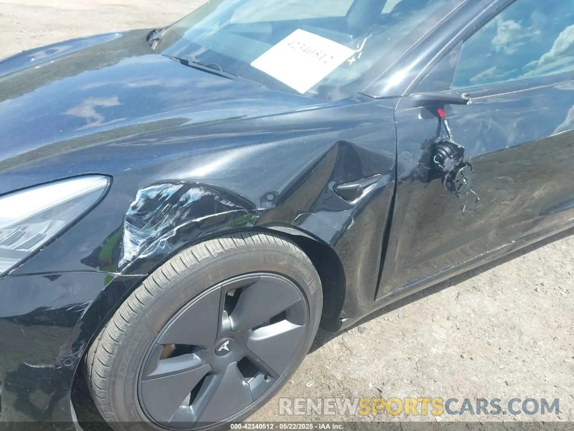 23 Фотография поврежденного автомобиля 5YJ3E1EBXMF848943 TESLA MODEL 3 2021