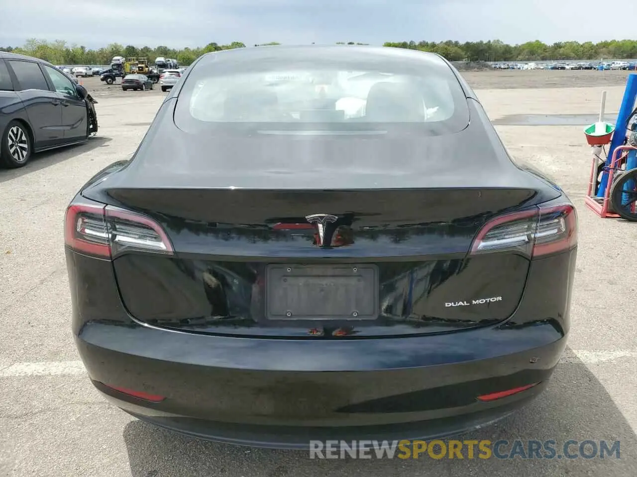 6 Фотография поврежденного автомобиля 5YJ3E1EBXMF855519 TESLA MODEL 3 2021