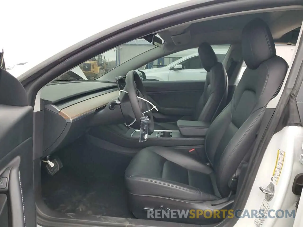 7 Photograph of a damaged car 5YJ3E1EBXMF938965 TESLA MODEL 3 2021