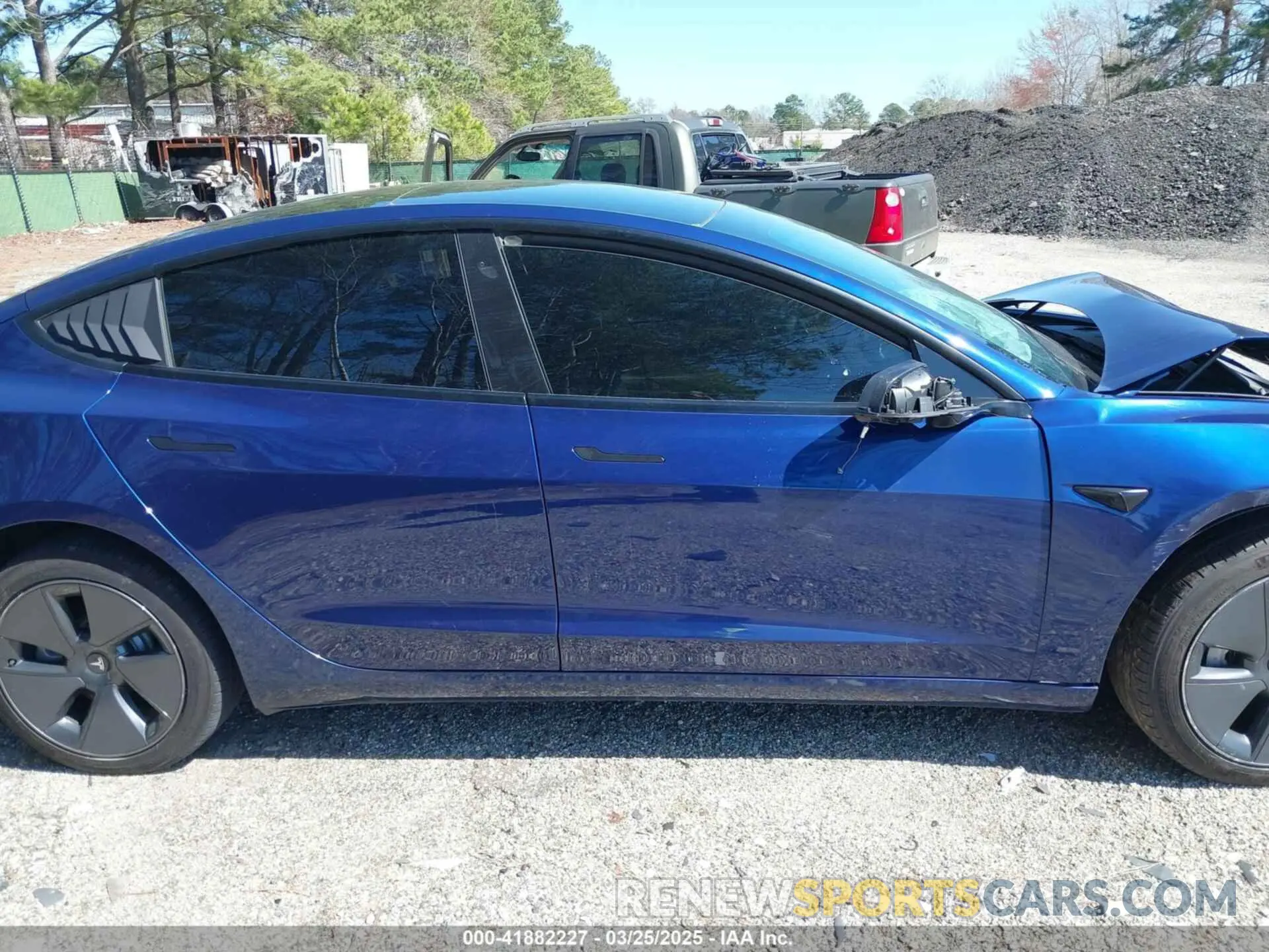 12 Фотография поврежденного автомобиля 5YJ3E1EBXMF961145 TESLA MODEL 3 2021