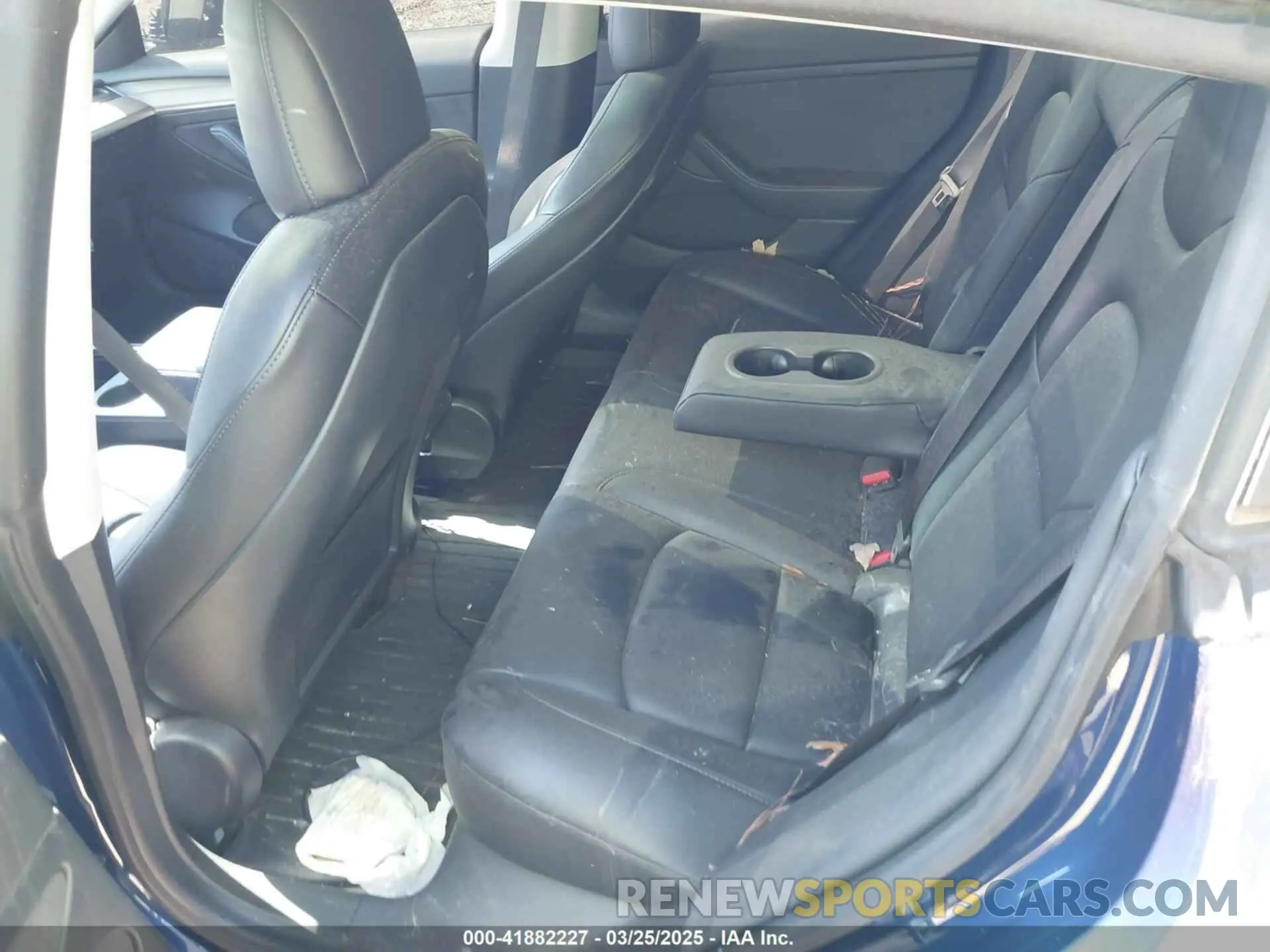 8 Фотография поврежденного автомобиля 5YJ3E1EBXMF961145 TESLA MODEL 3 2021