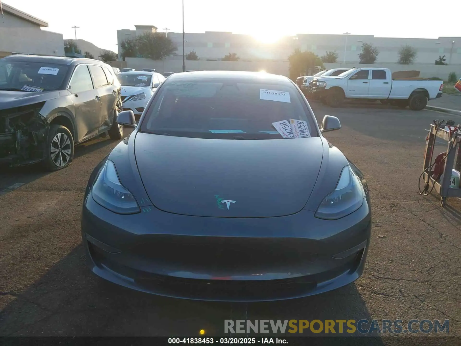 13 Фотография поврежденного автомобиля 5YJ3E1EBXMF995814 TESLA MODEL 3 2021
