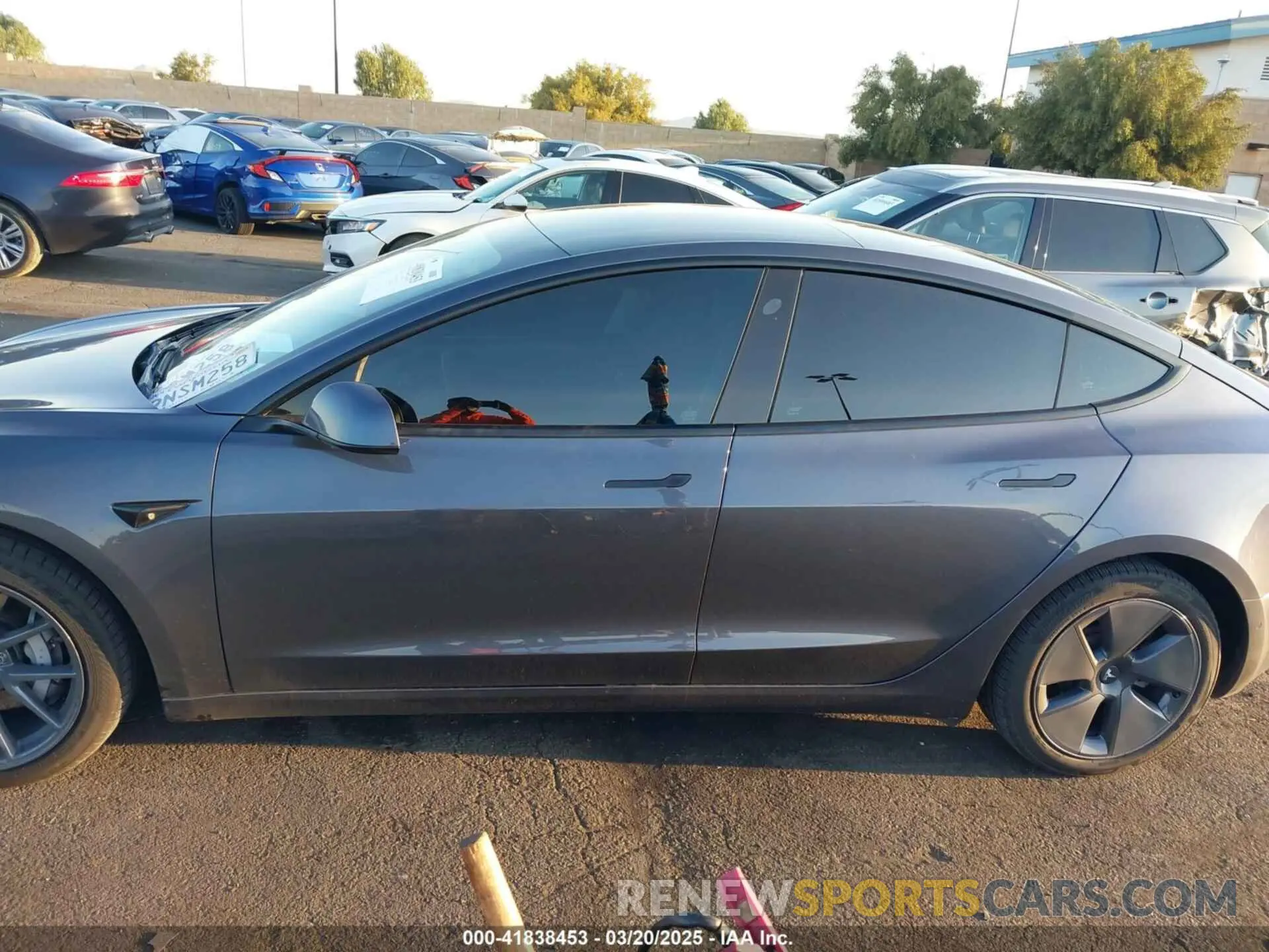 15 Фотография поврежденного автомобиля 5YJ3E1EBXMF995814 TESLA MODEL 3 2021