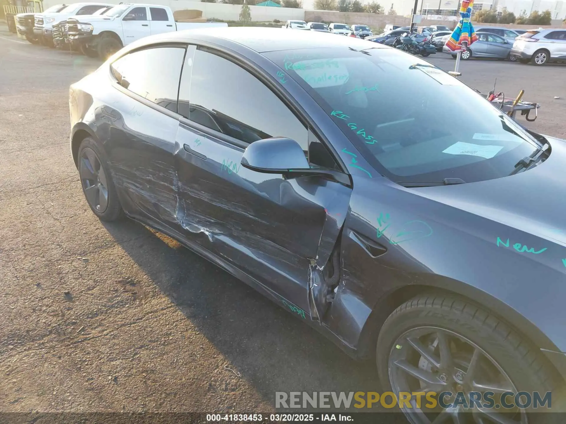 6 Фотография поврежденного автомобиля 5YJ3E1EBXMF995814 TESLA MODEL 3 2021