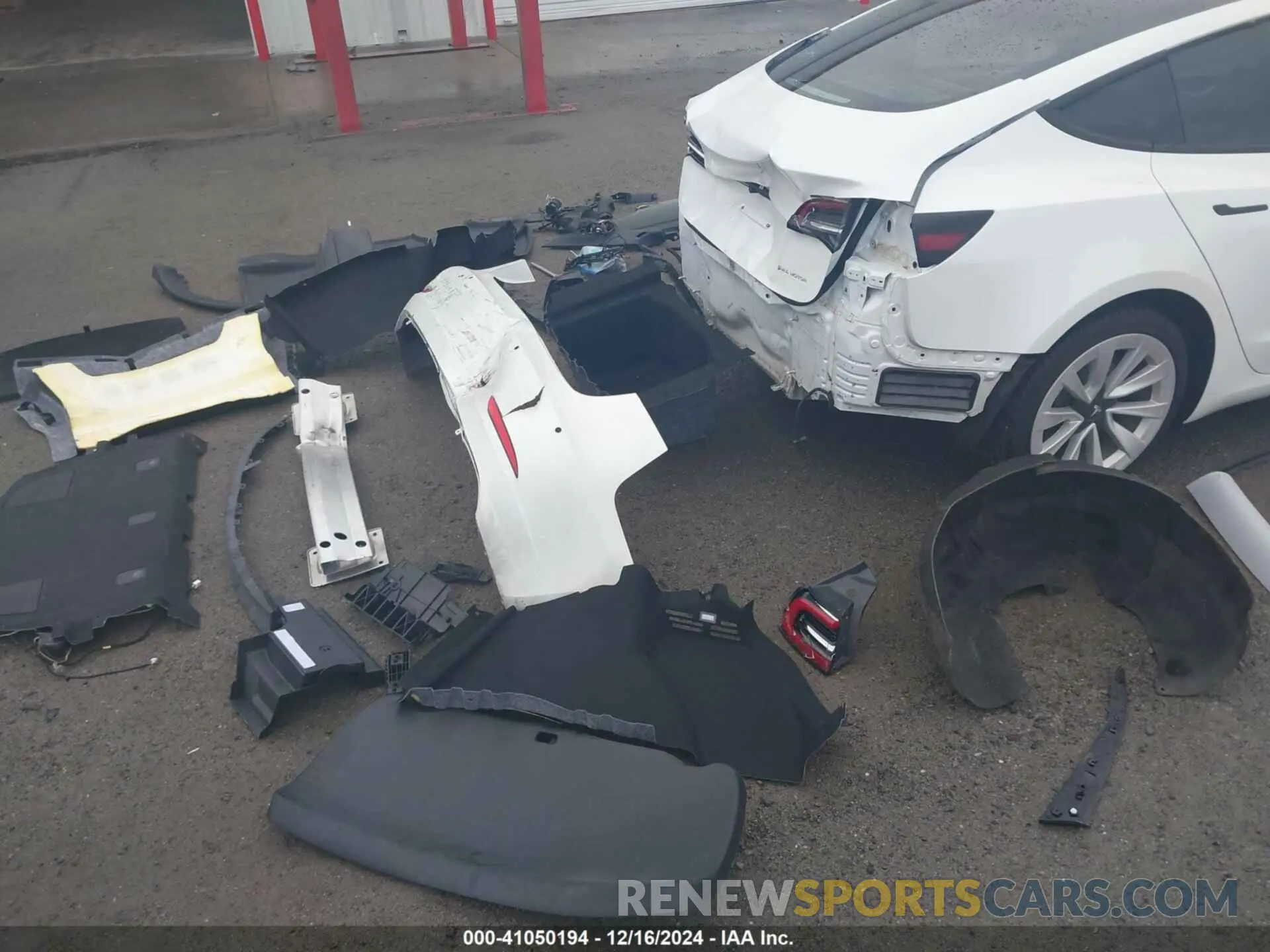 12 Photograph of a damaged car 5YJ3E1EBXMF999202 TESLA MODEL 3 2021