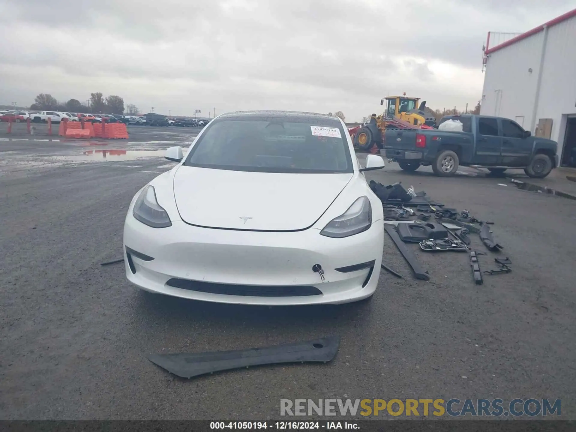 13 Photograph of a damaged car 5YJ3E1EBXMF999202 TESLA MODEL 3 2021