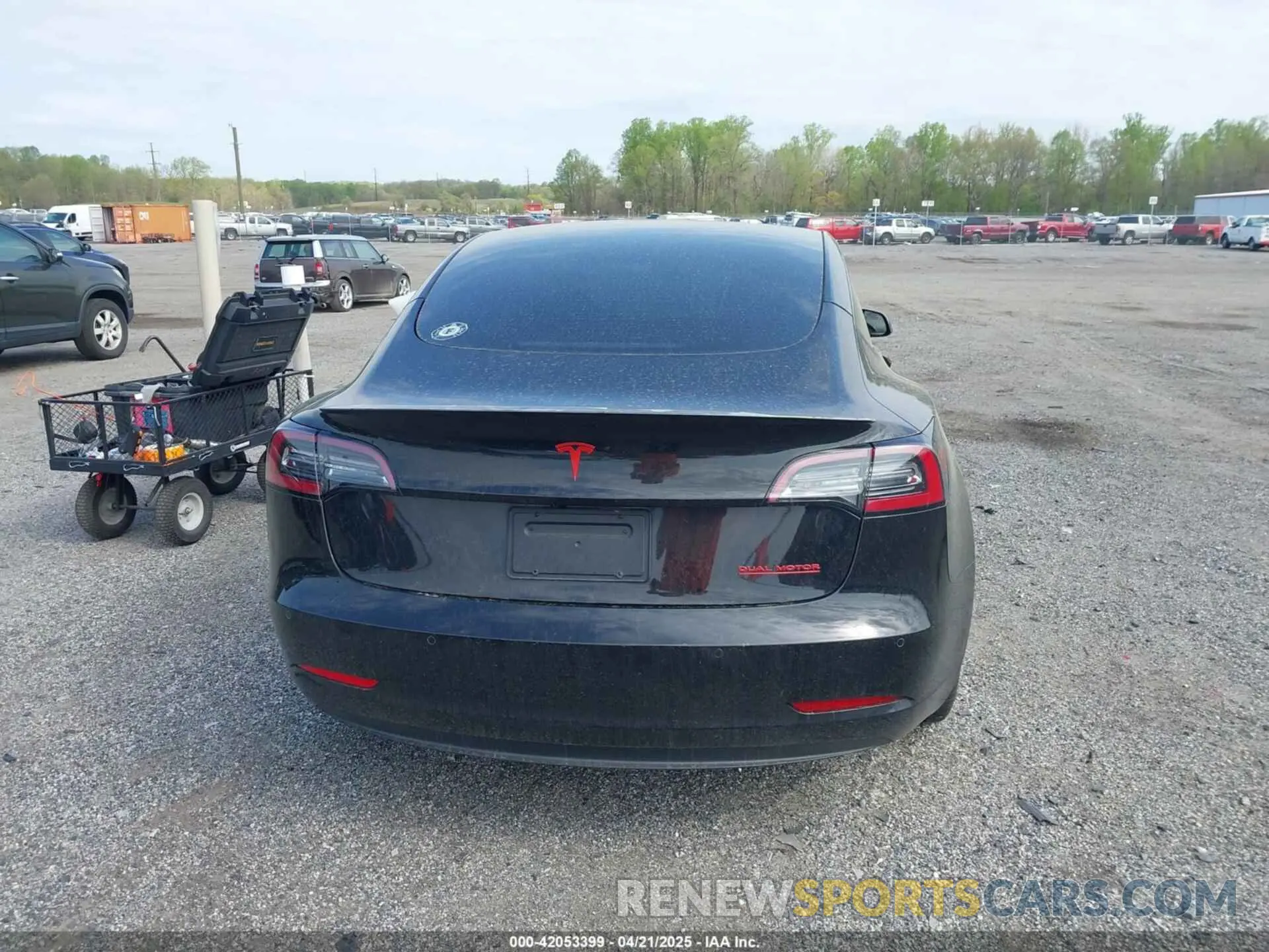 15 Фотография поврежденного автомобиля 5YJ3E1EC0MF992378 TESLA MODEL 3 2021
