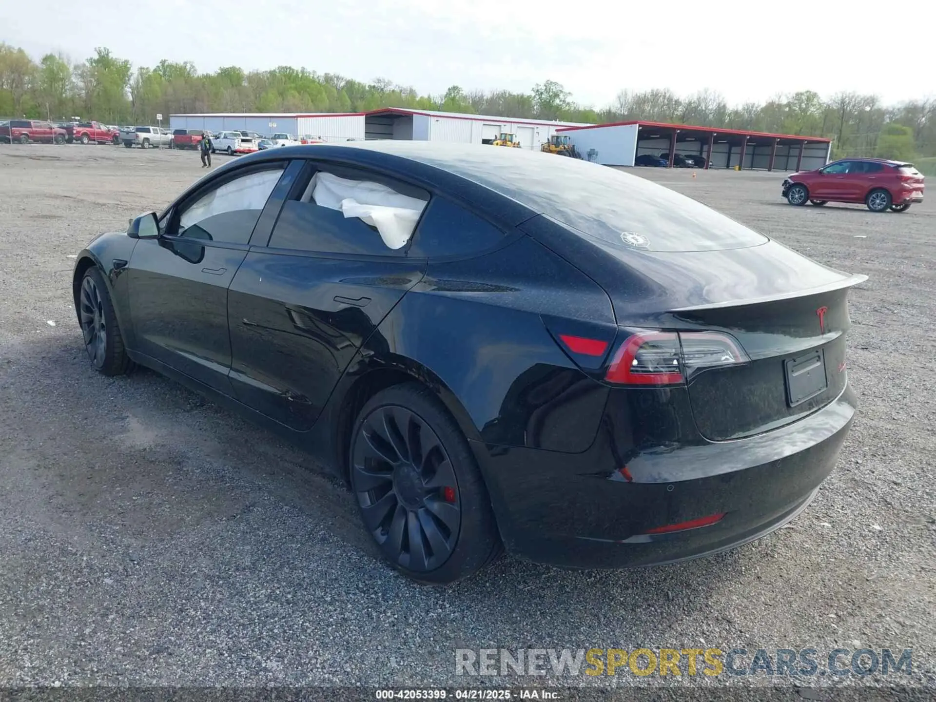 3 Фотография поврежденного автомобиля 5YJ3E1EC0MF992378 TESLA MODEL 3 2021