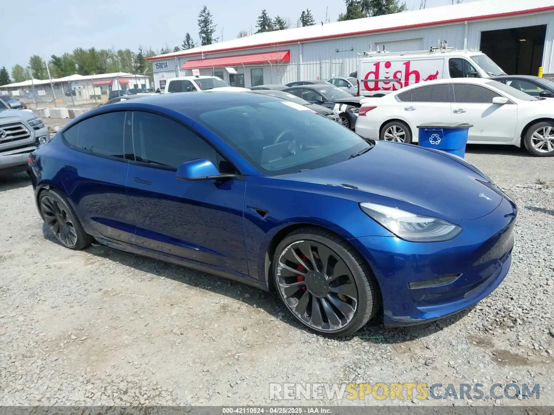 13 Фотография поврежденного автомобиля 5YJ3E1EC1MF000961 TESLA MODEL 3 2021