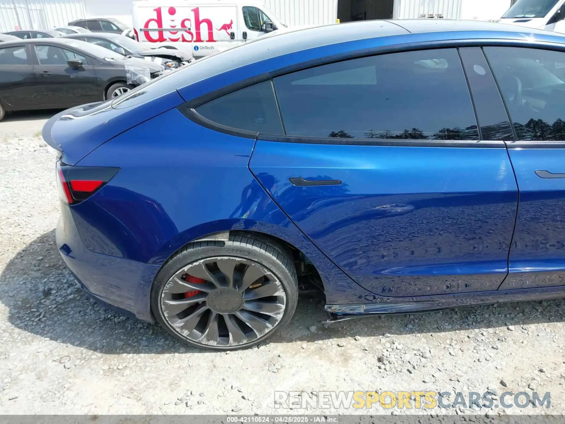 6 Фотография поврежденного автомобиля 5YJ3E1EC1MF000961 TESLA MODEL 3 2021