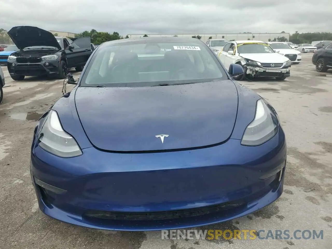 5 Фотография поврежденного автомобиля 5YJ3E1EC1MF044975 TESLA MODEL 3 2021