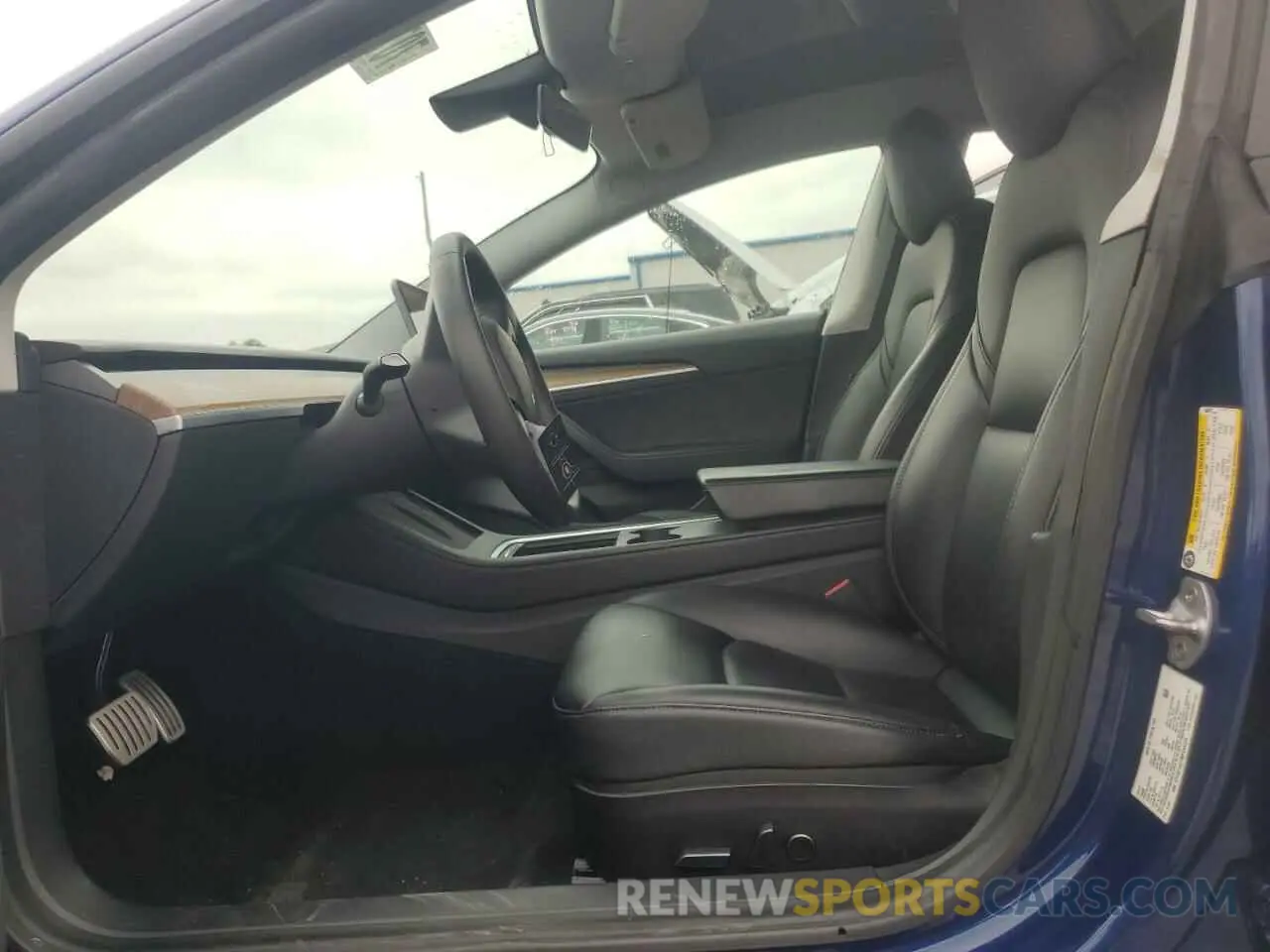 7 Фотография поврежденного автомобиля 5YJ3E1EC1MF044975 TESLA MODEL 3 2021