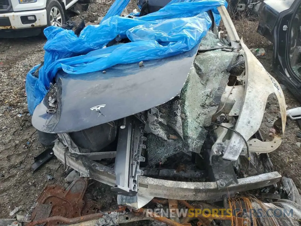 11 Photograph of a damaged car 5YJ3E1EC1MF084196 TESLA MODEL 3 2021