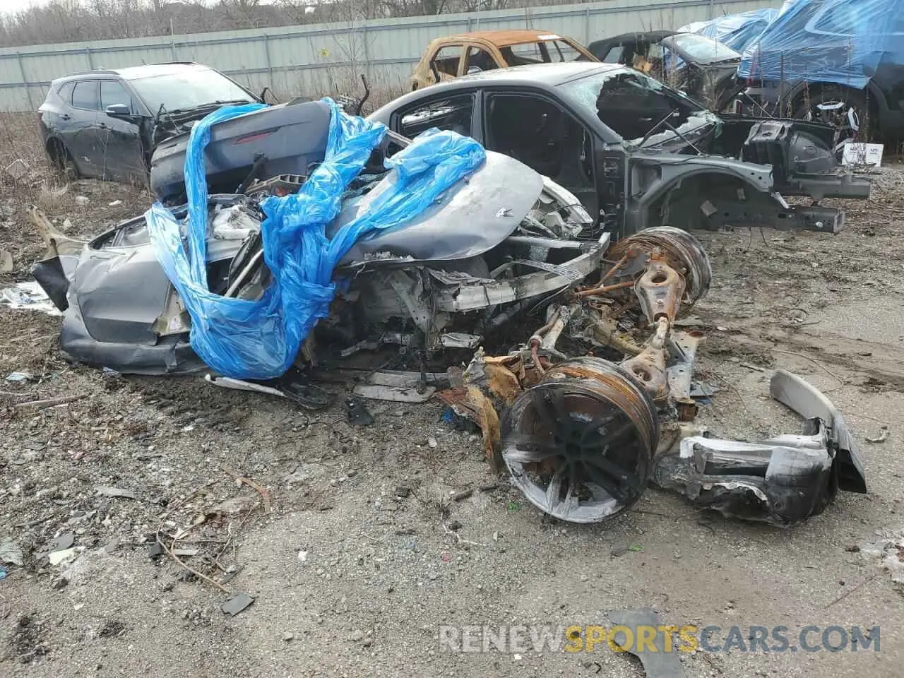 4 Photograph of a damaged car 5YJ3E1EC1MF084196 TESLA MODEL 3 2021