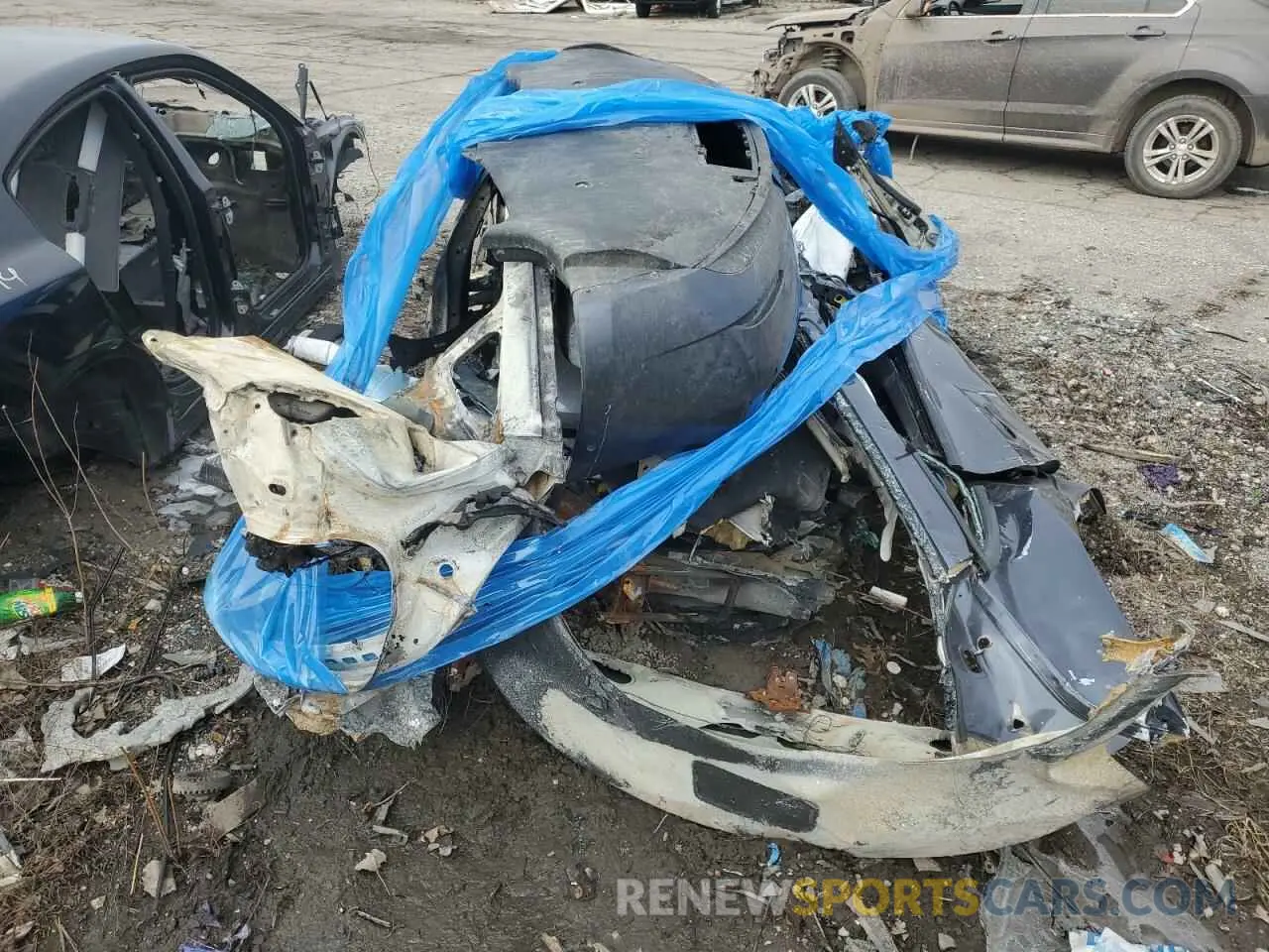 6 Photograph of a damaged car 5YJ3E1EC1MF084196 TESLA MODEL 3 2021