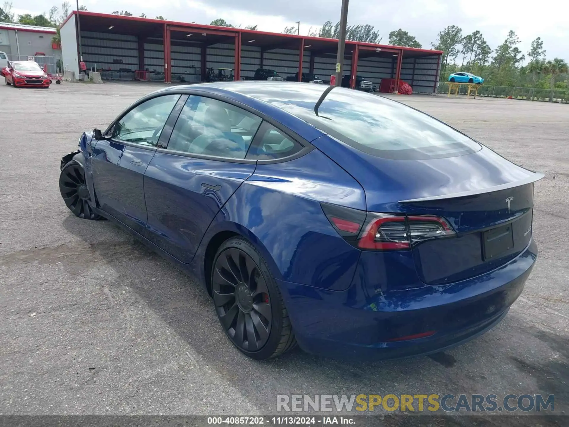 3 Фотография поврежденного автомобиля 5YJ3E1EC1MF919276 TESLA MODEL 3 2021
