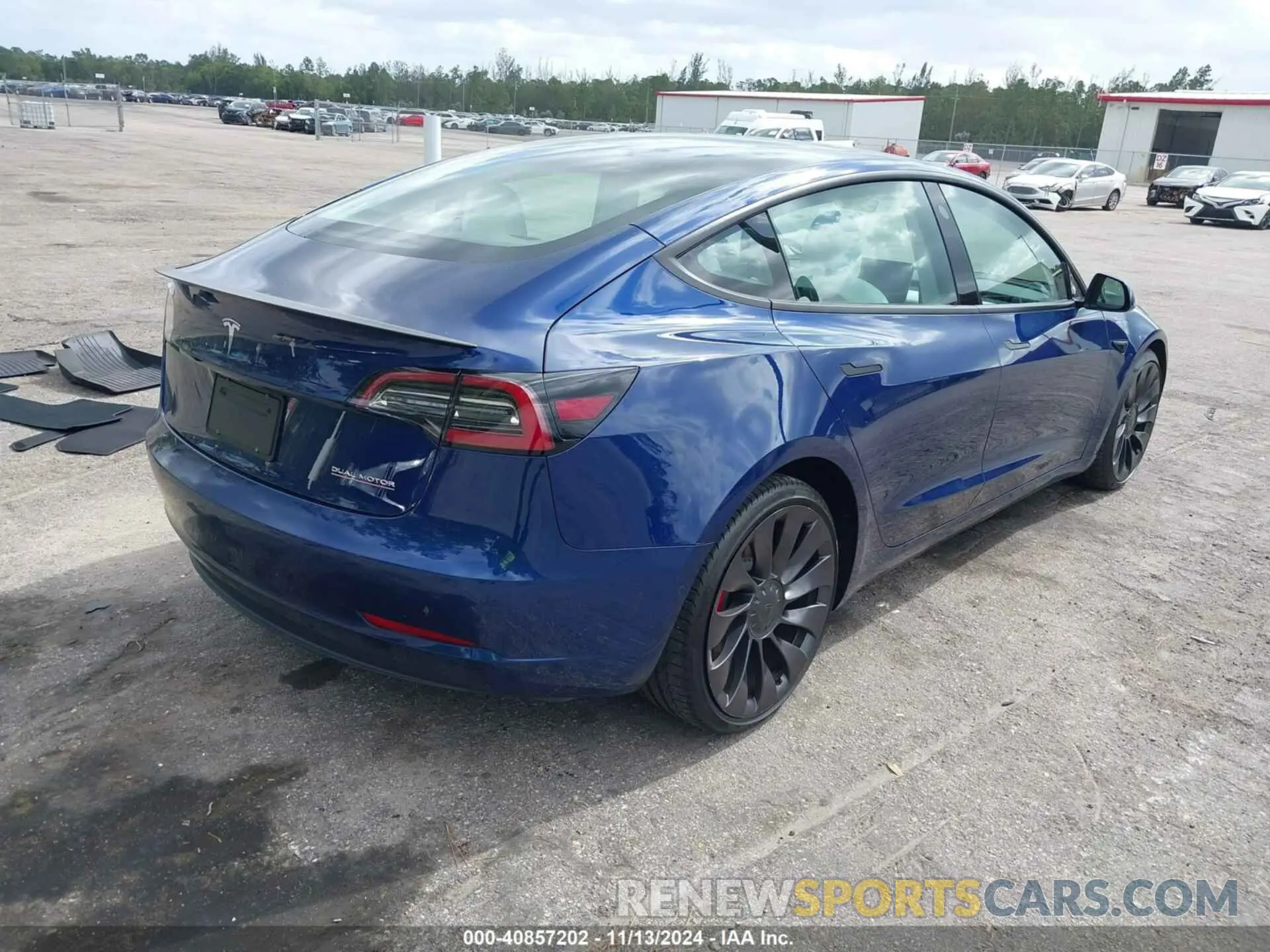 4 Фотография поврежденного автомобиля 5YJ3E1EC1MF919276 TESLA MODEL 3 2021