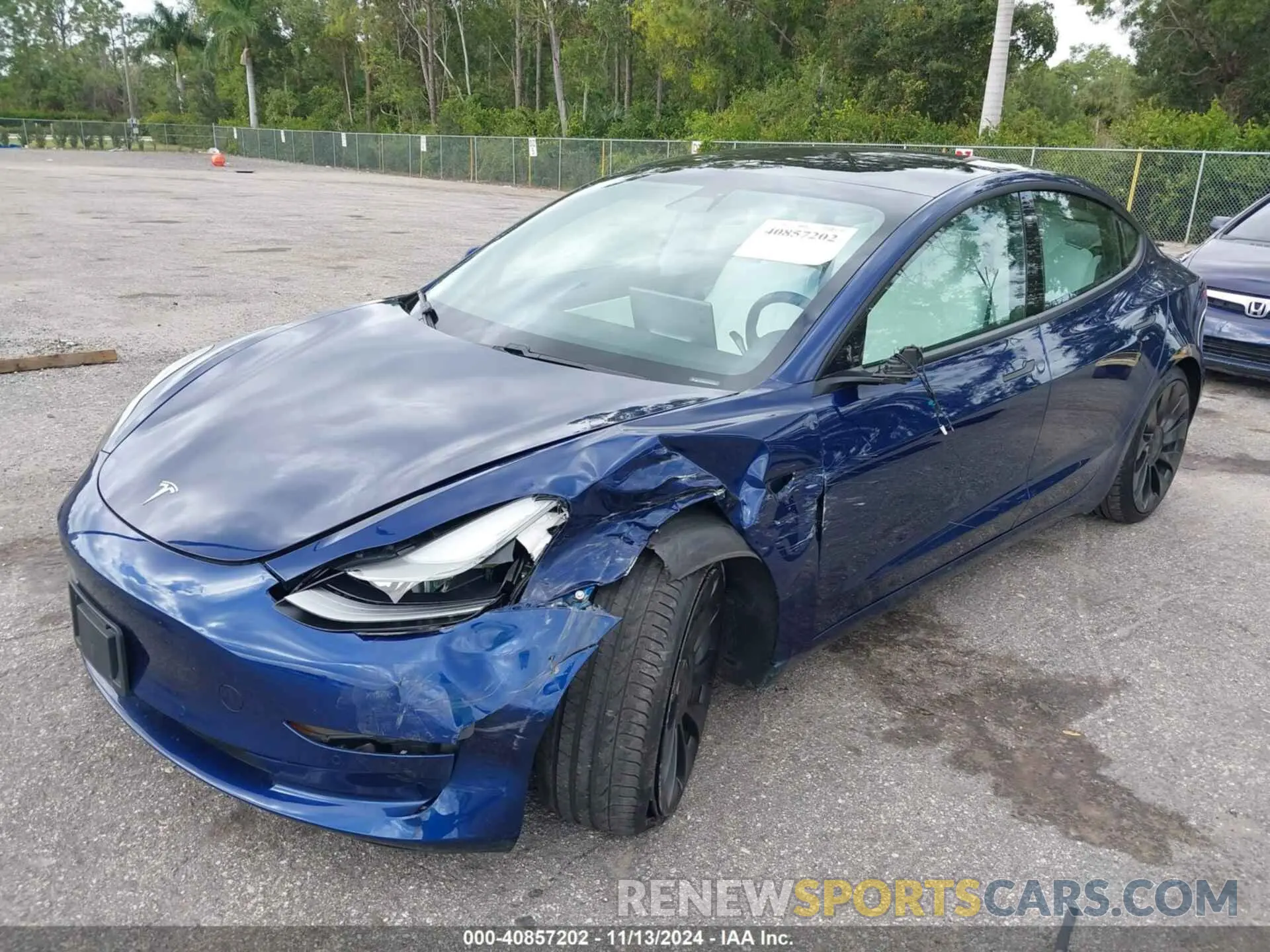 6 Фотография поврежденного автомобиля 5YJ3E1EC1MF919276 TESLA MODEL 3 2021