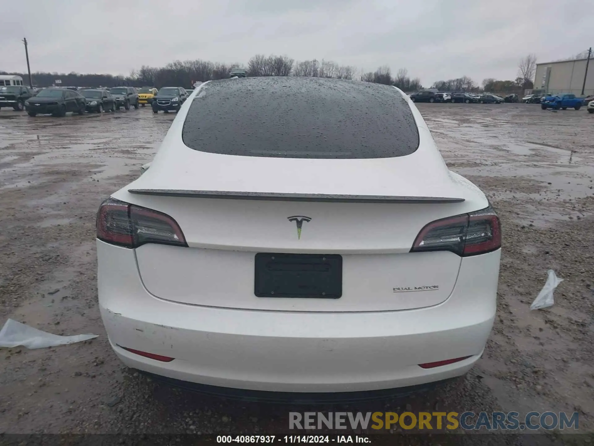 16 Photograph of a damaged car 5YJ3E1EC2MF050249 TESLA MODEL 3 2021