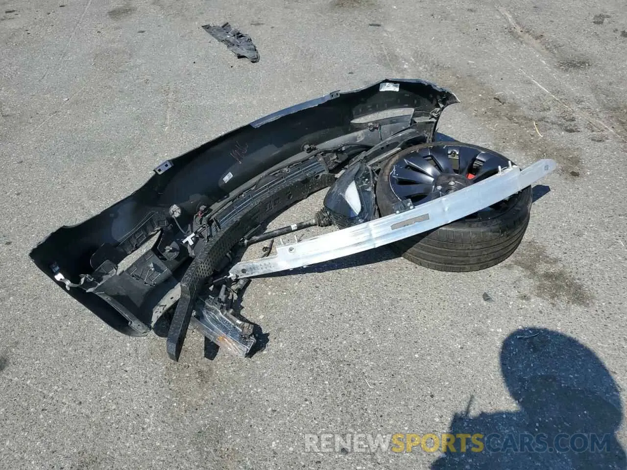 14 Фотография поврежденного автомобиля 5YJ3E1EC2MF072929 TESLA MODEL 3 2021