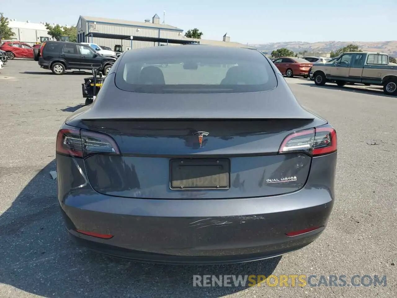 6 Фотография поврежденного автомобиля 5YJ3E1EC2MF072929 TESLA MODEL 3 2021