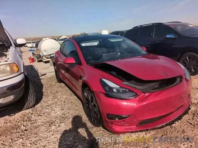 13 Фотография поврежденного автомобиля 5YJ3E1EC2MF091948 TESLA MODEL 3 2021