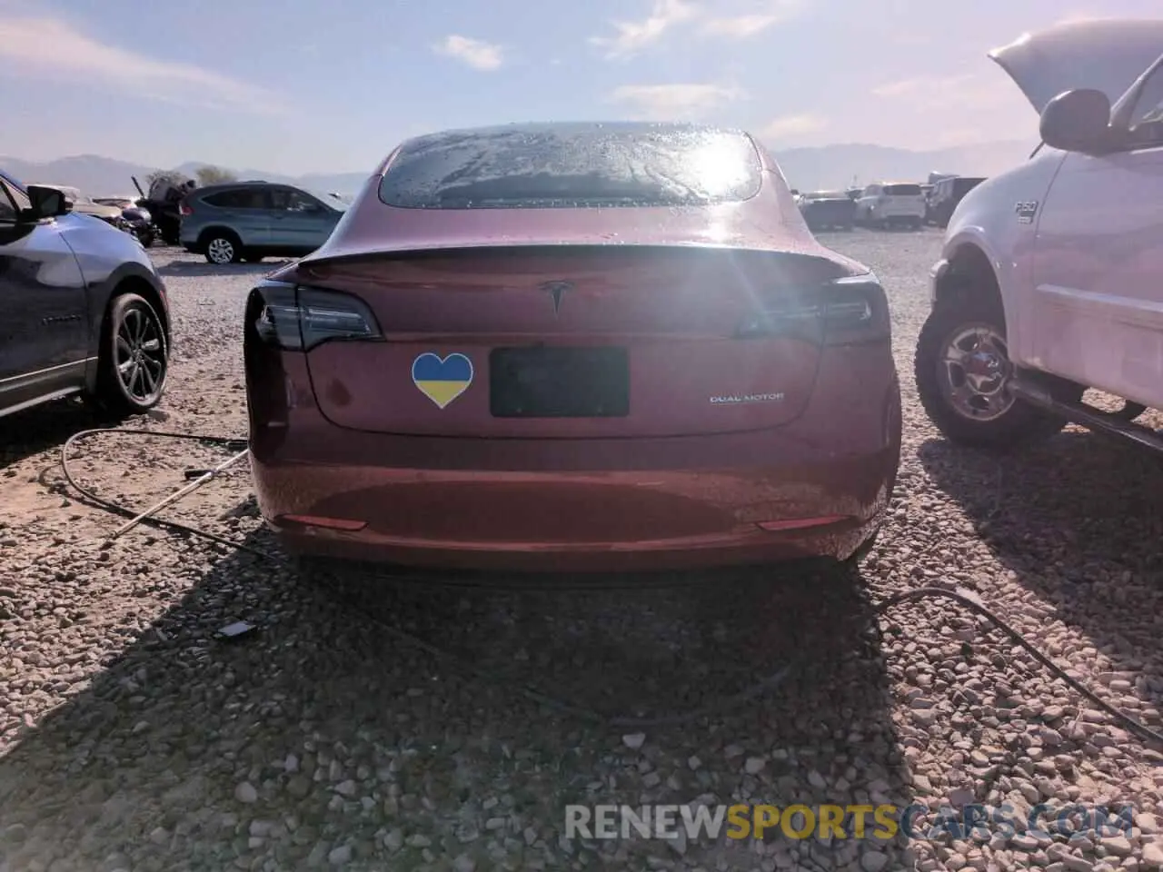 6 Фотография поврежденного автомобиля 5YJ3E1EC2MF091948 TESLA MODEL 3 2021