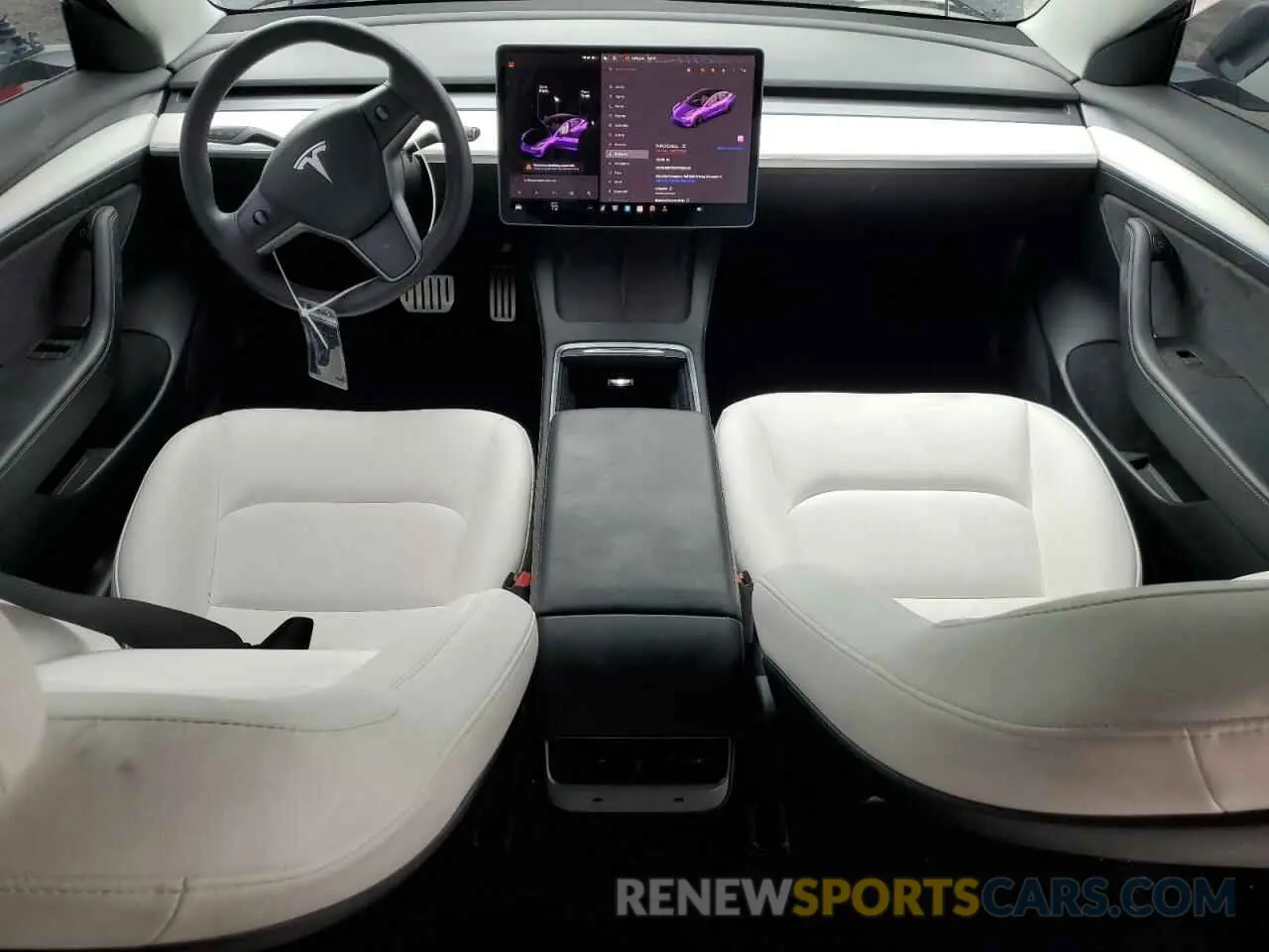 8 Фотография поврежденного автомобиля 5YJ3E1EC2MF984962 TESLA MODEL 3 2021