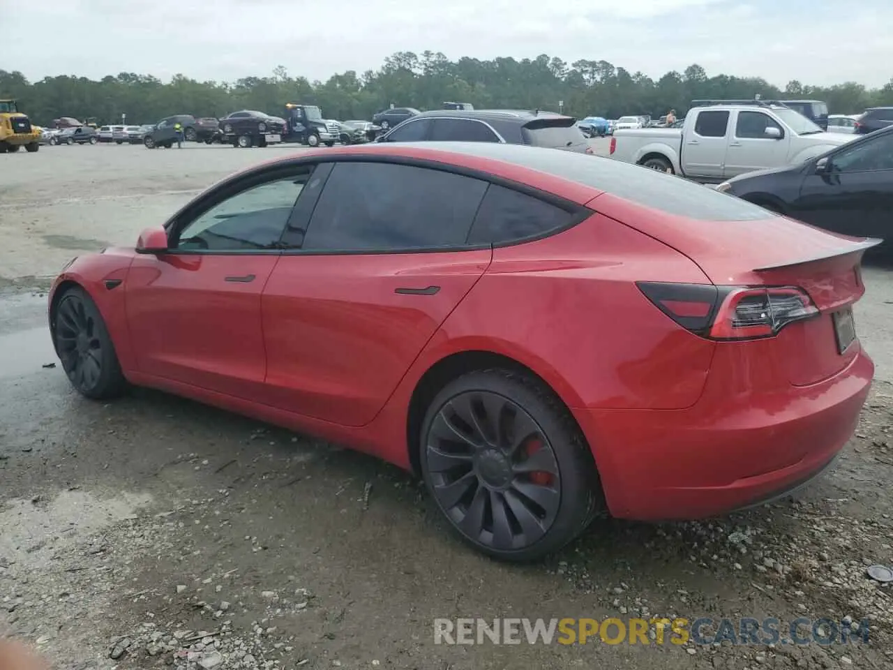 2 Фотография поврежденного автомобиля 5YJ3E1EC3MF850686 TESLA MODEL 3 2021
