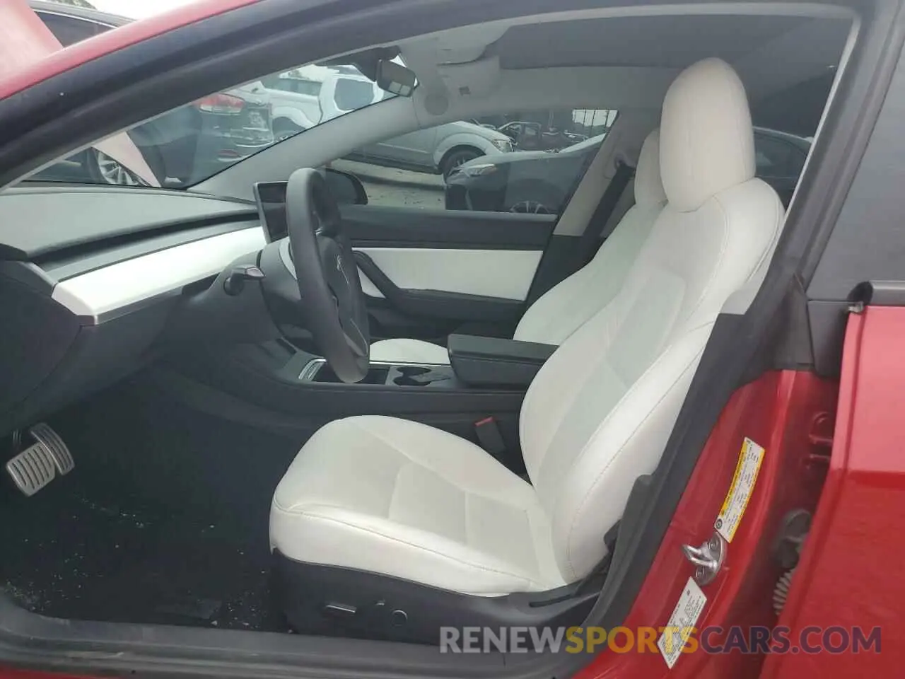 7 Фотография поврежденного автомобиля 5YJ3E1EC3MF850686 TESLA MODEL 3 2021