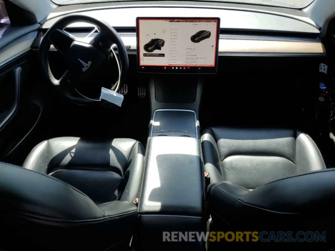 8 Фотография поврежденного автомобиля 5YJ3E1EC3MF996652 TESLA MODEL 3 2021