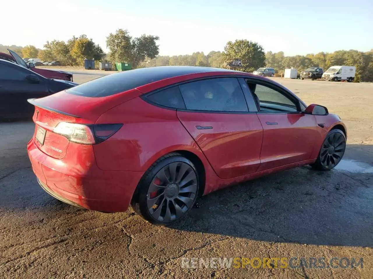 3 Фотография поврежденного автомобиля 5YJ3E1EC4MF054450 TESLA MODEL 3 2021