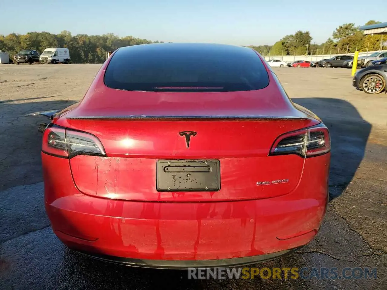 6 Фотография поврежденного автомобиля 5YJ3E1EC4MF054450 TESLA MODEL 3 2021