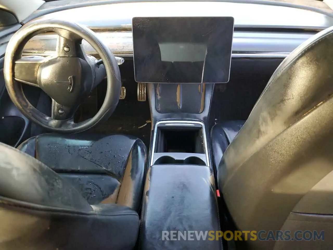 8 Фотография поврежденного автомобиля 5YJ3E1EC4MF054450 TESLA MODEL 3 2021