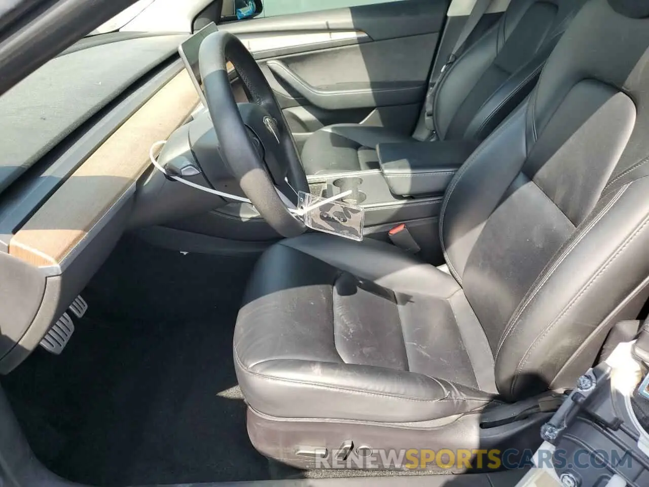 7 Фотография поврежденного автомобиля 5YJ3E1EC4MF076254 TESLA MODEL 3 2021